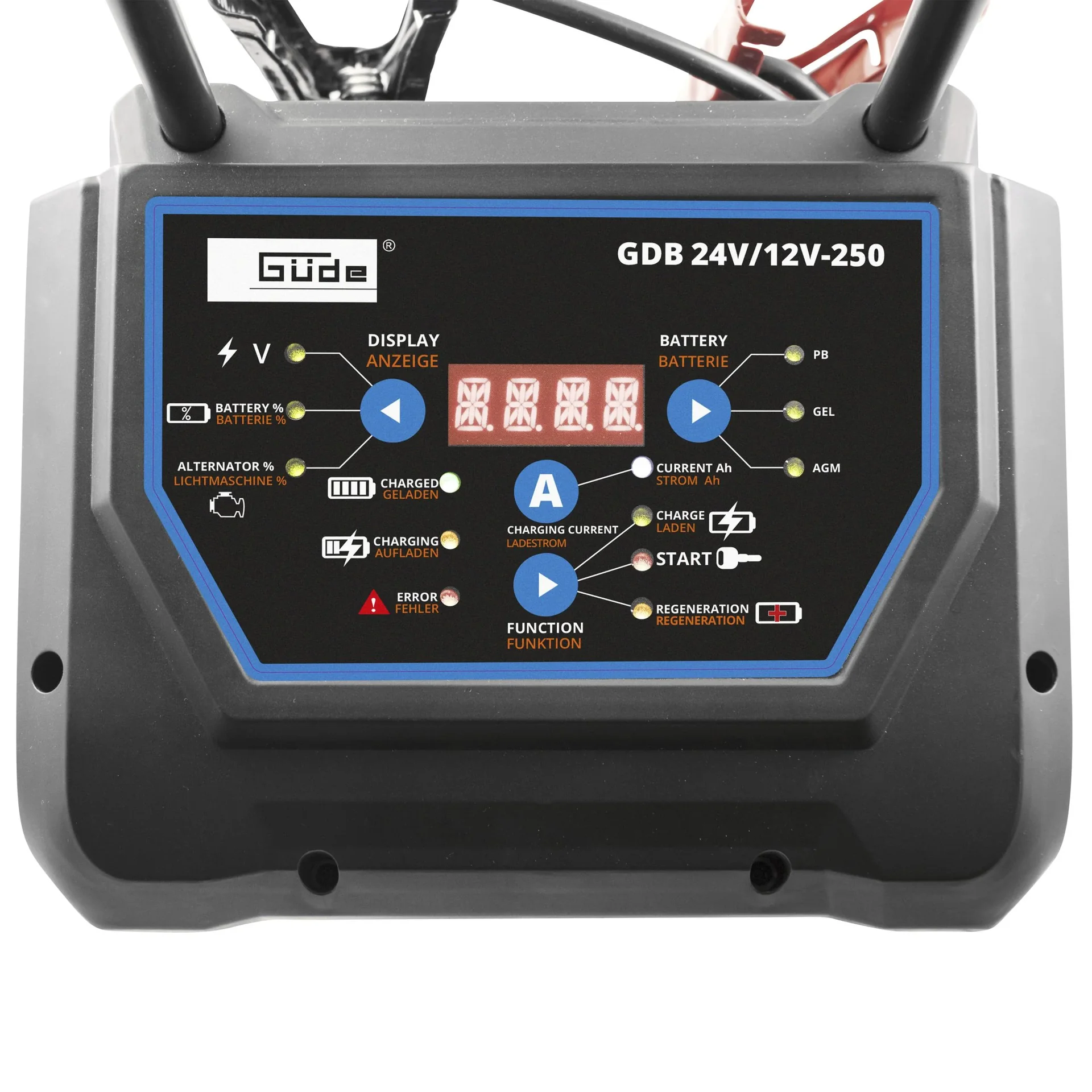 Batterielader Digital GDB 24 Volt / 12 Volt -250 - 1