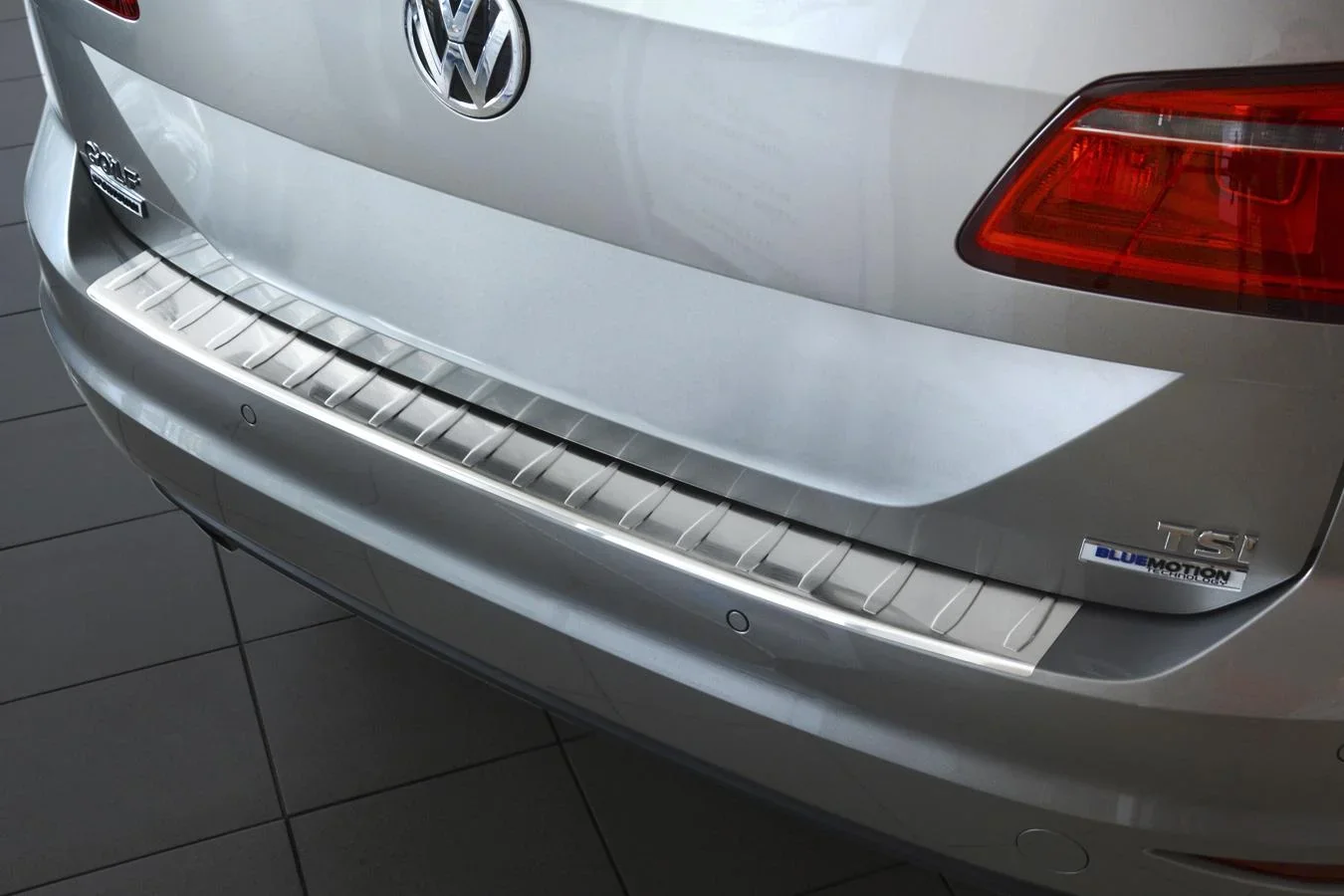 Ladekantenschutz VW SPORTSVAN Baujahr 2014-/ Edelstahl - 1