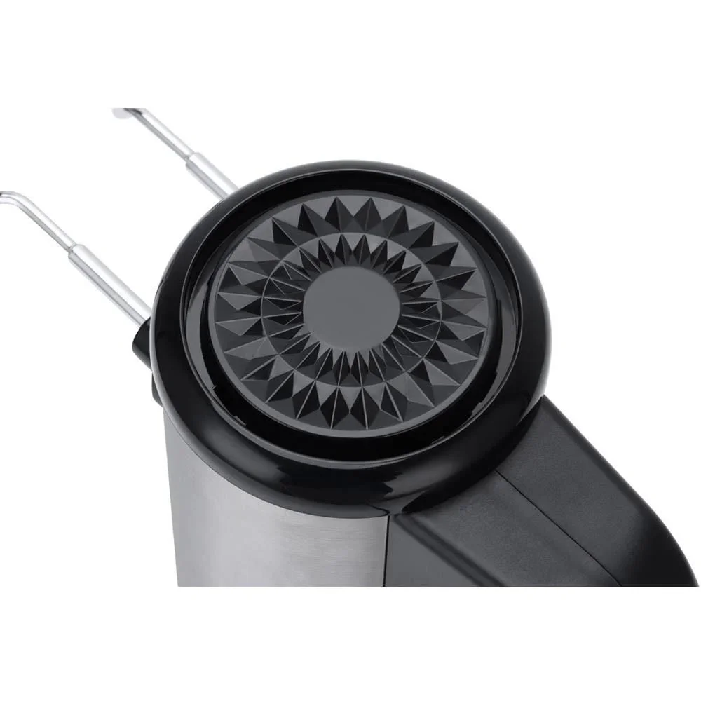 Handmixer - 5 Geschwindigkeitsstufen - 750W - Edelstahl - 0