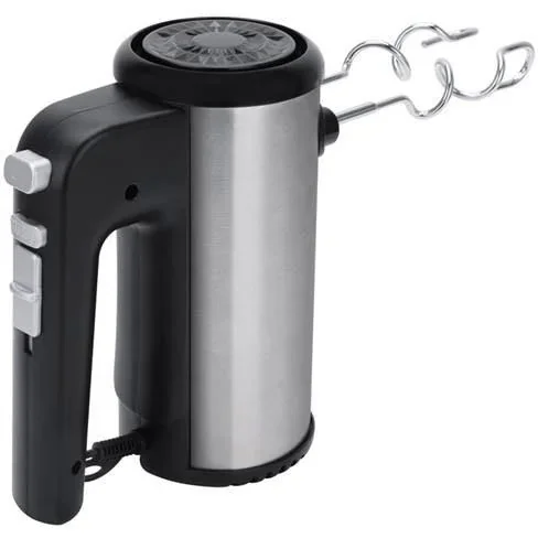 Handmixer - 5 Geschwindigkeitsstufen - 750W - Edelstahl - 2