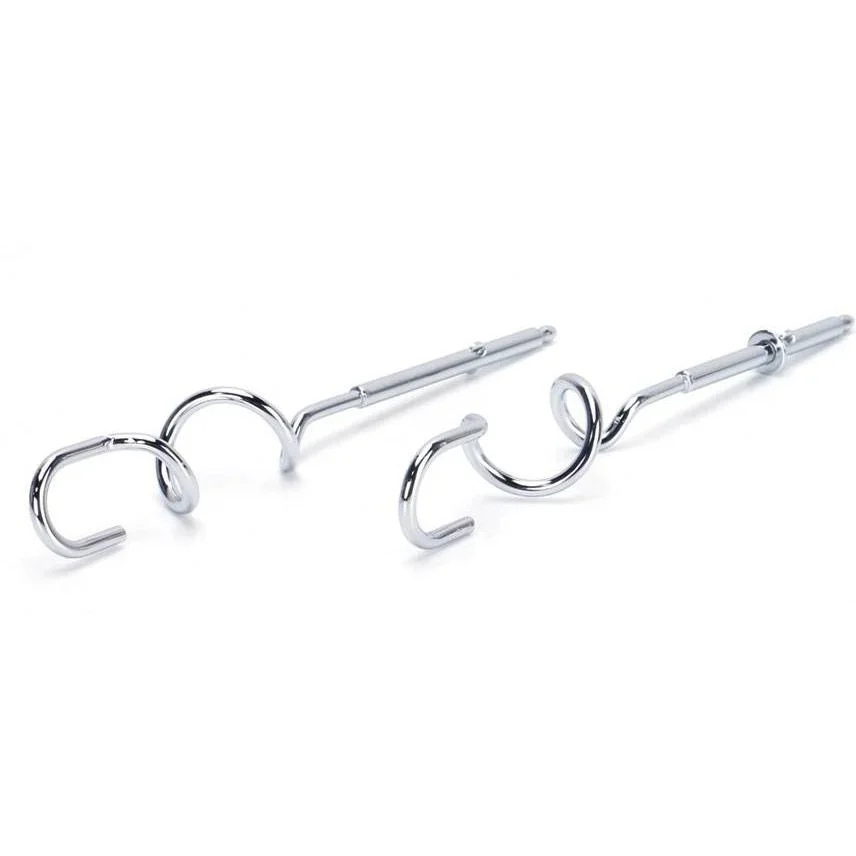 Handmixer - 5 Geschwindigkeitsstufen - 750W - Edelstahl - 8