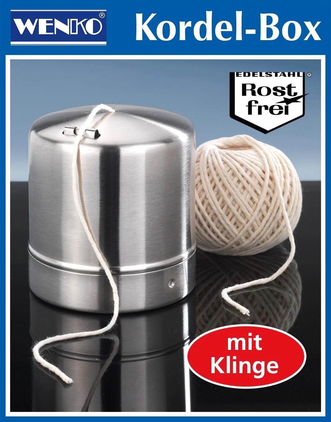Edelstahl Küchengarn Box - 0