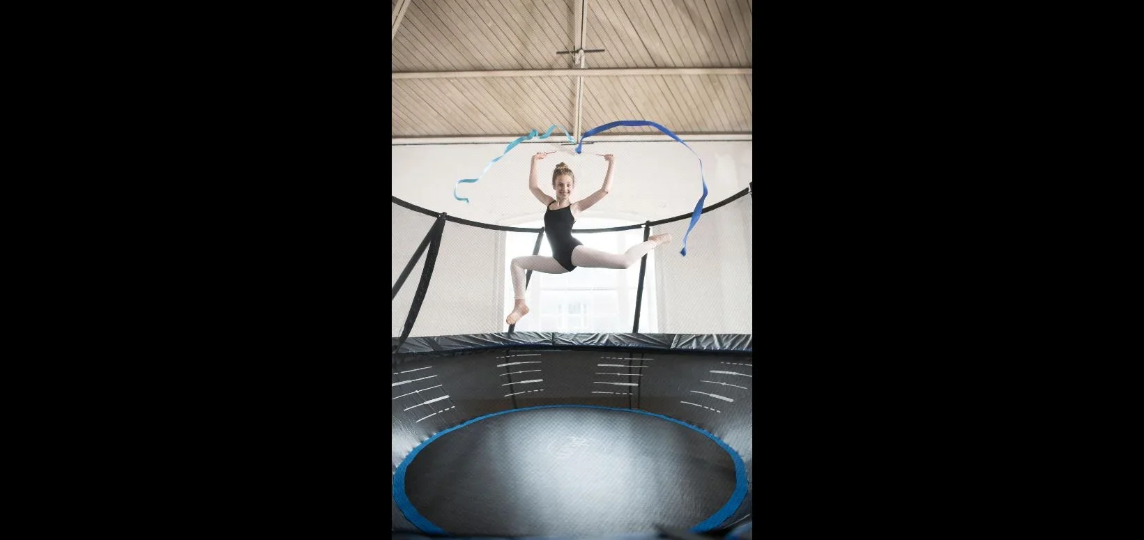 Freebound Trampolin BOWL, 416 cm mit Sicherheitsnetz, Outdoor-Trampolin, 416 cm, rund, für Kinder und Erwachsene - 10