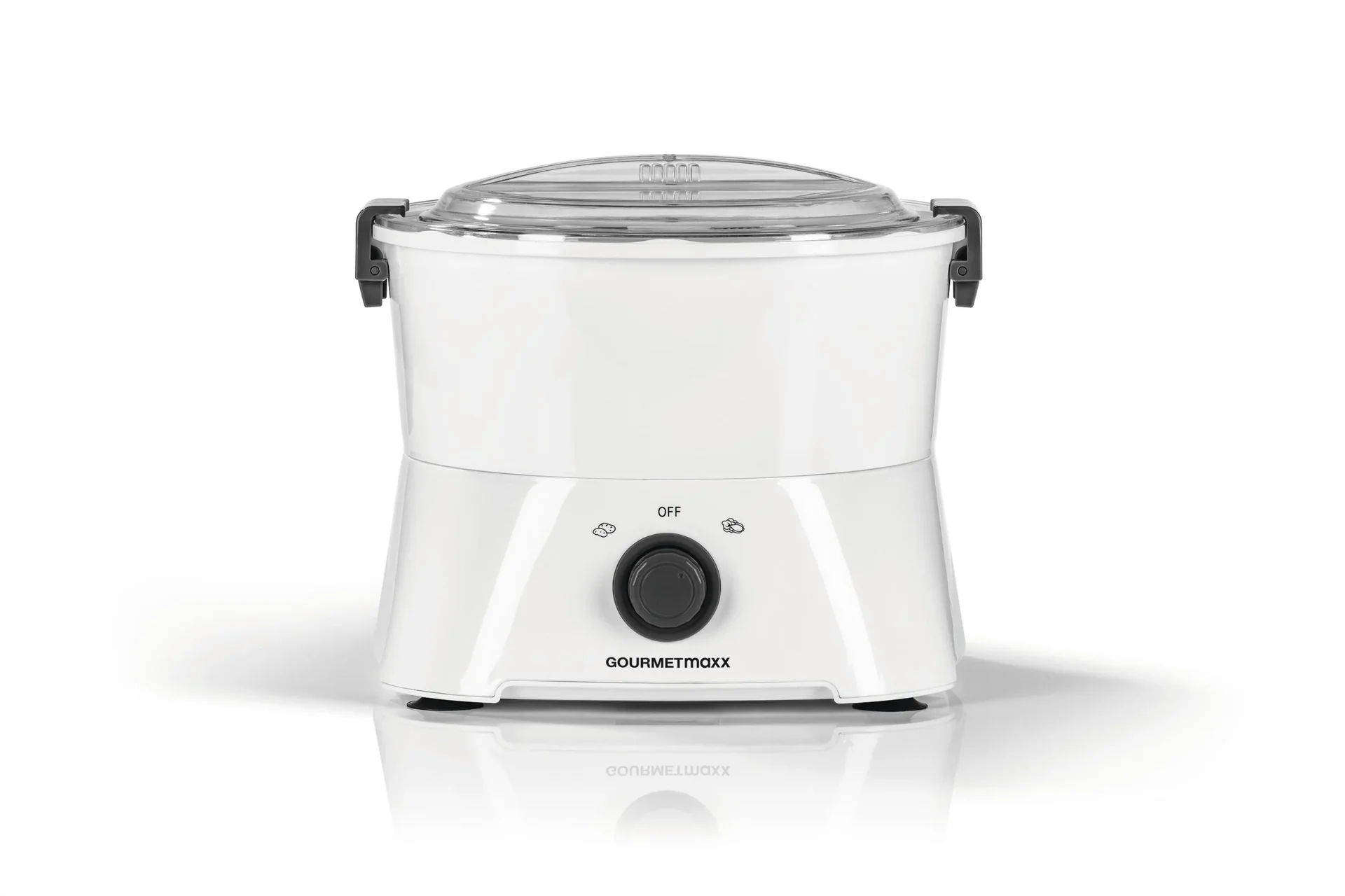 Elektro Kartoffelschäler 2in1, 85 Watt - Mit Salatschleuder - 6