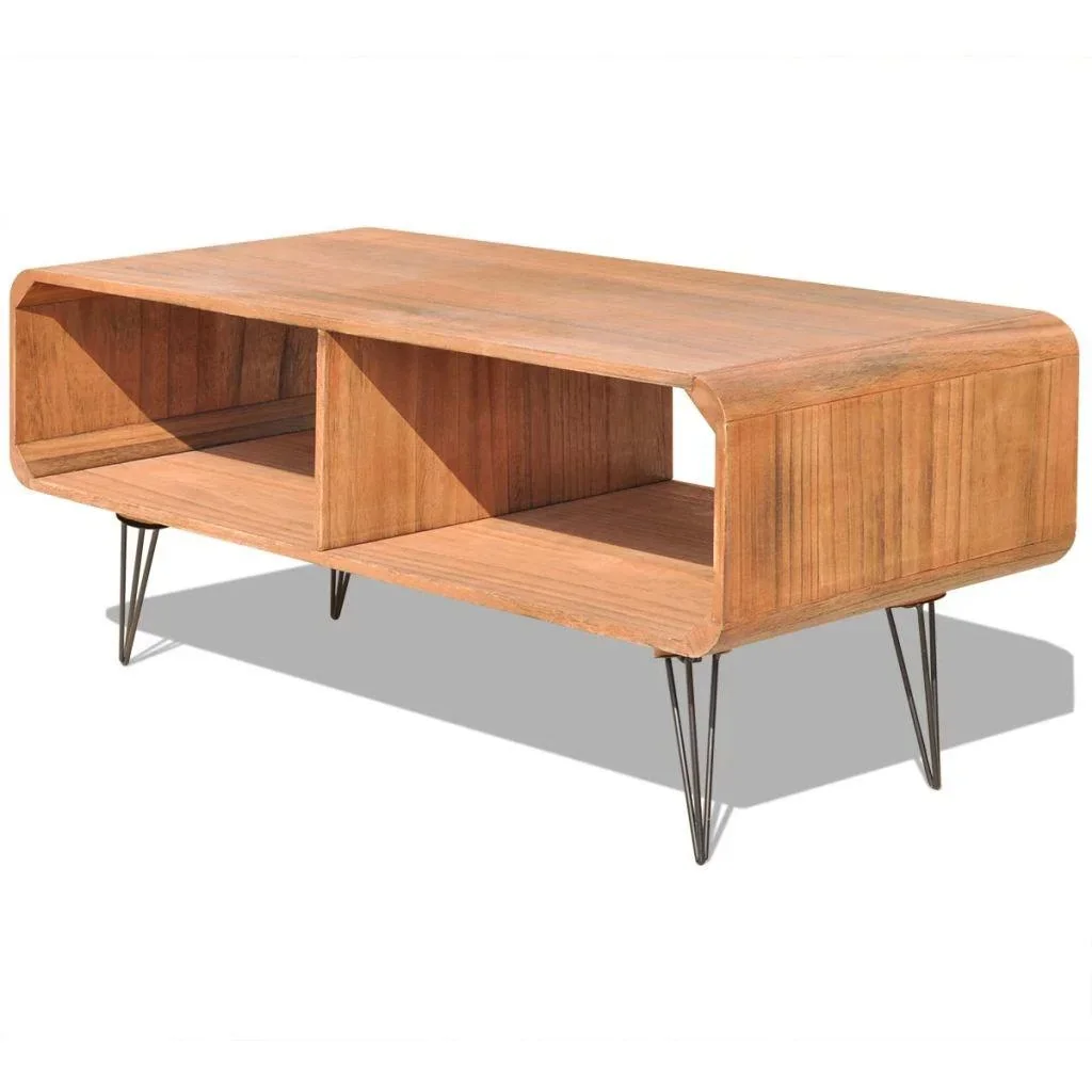 TV-Schrank 90x39x38,5 Holz braun - 3