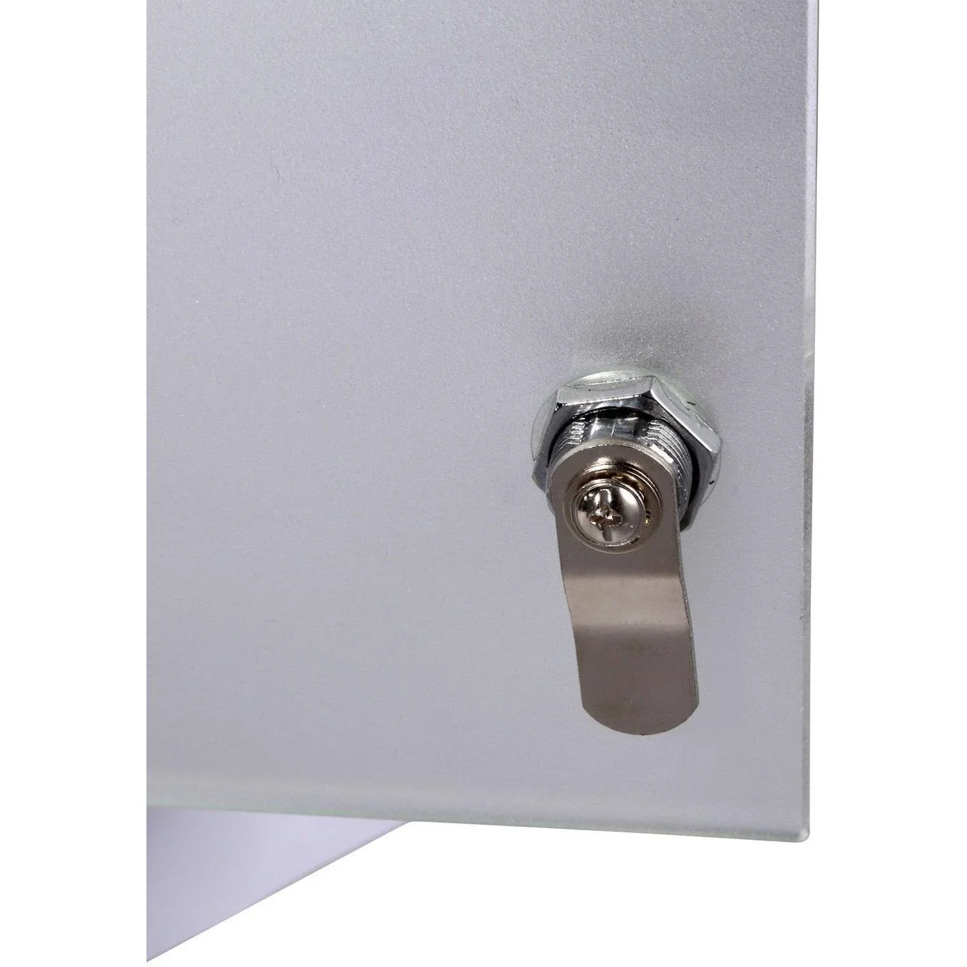 Medizinschrank aus Edelstahl mit 4 Fachböden abschließbar - 3