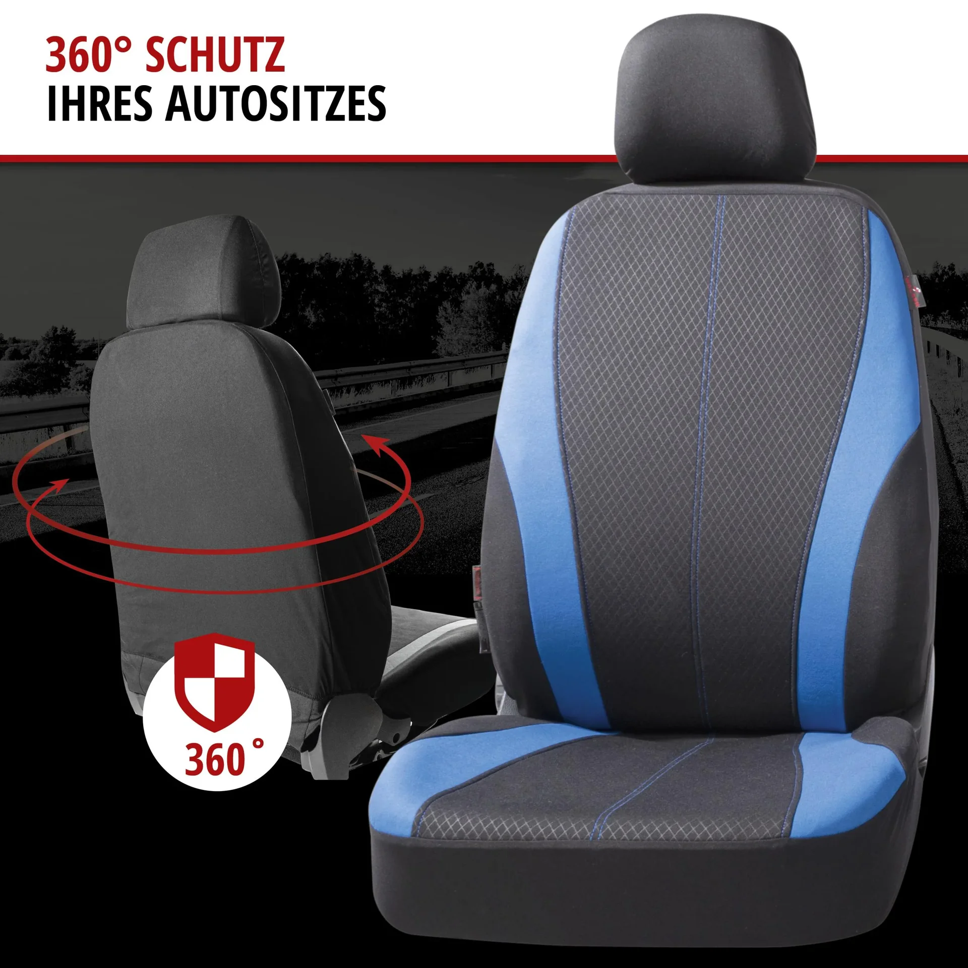 Auto Sitzbezug "DUNDEE" - Vordersitze - 4