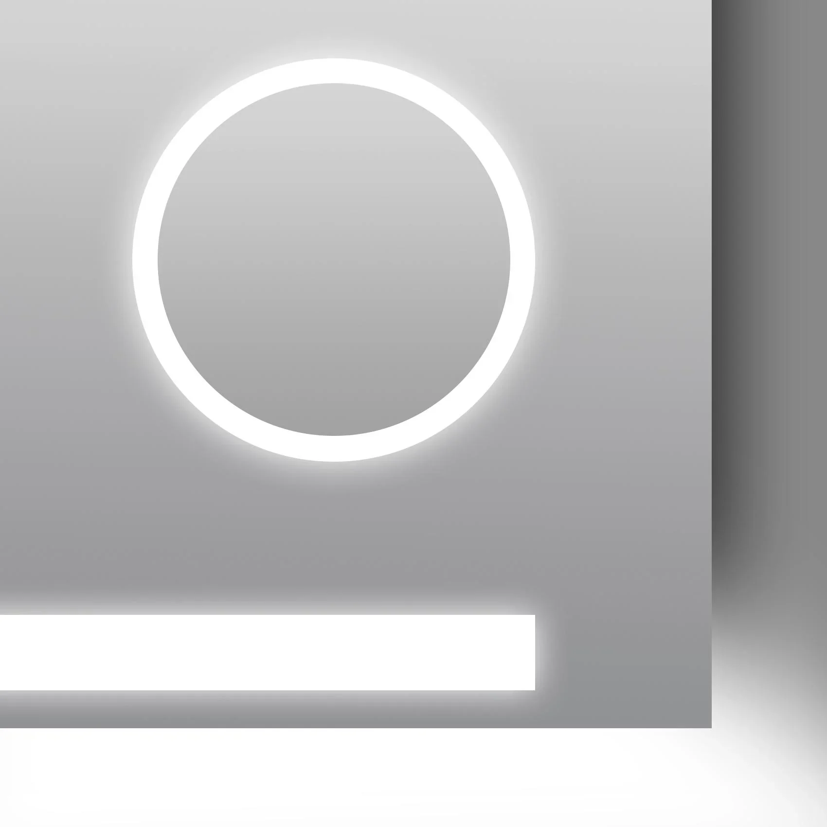 Badezimmerspiegel mit Beleuchtung, "King" - 100 x 60 cm - Lichtfarbe neutralweiß - Beleuchteter Kosmetikspiegel - 4