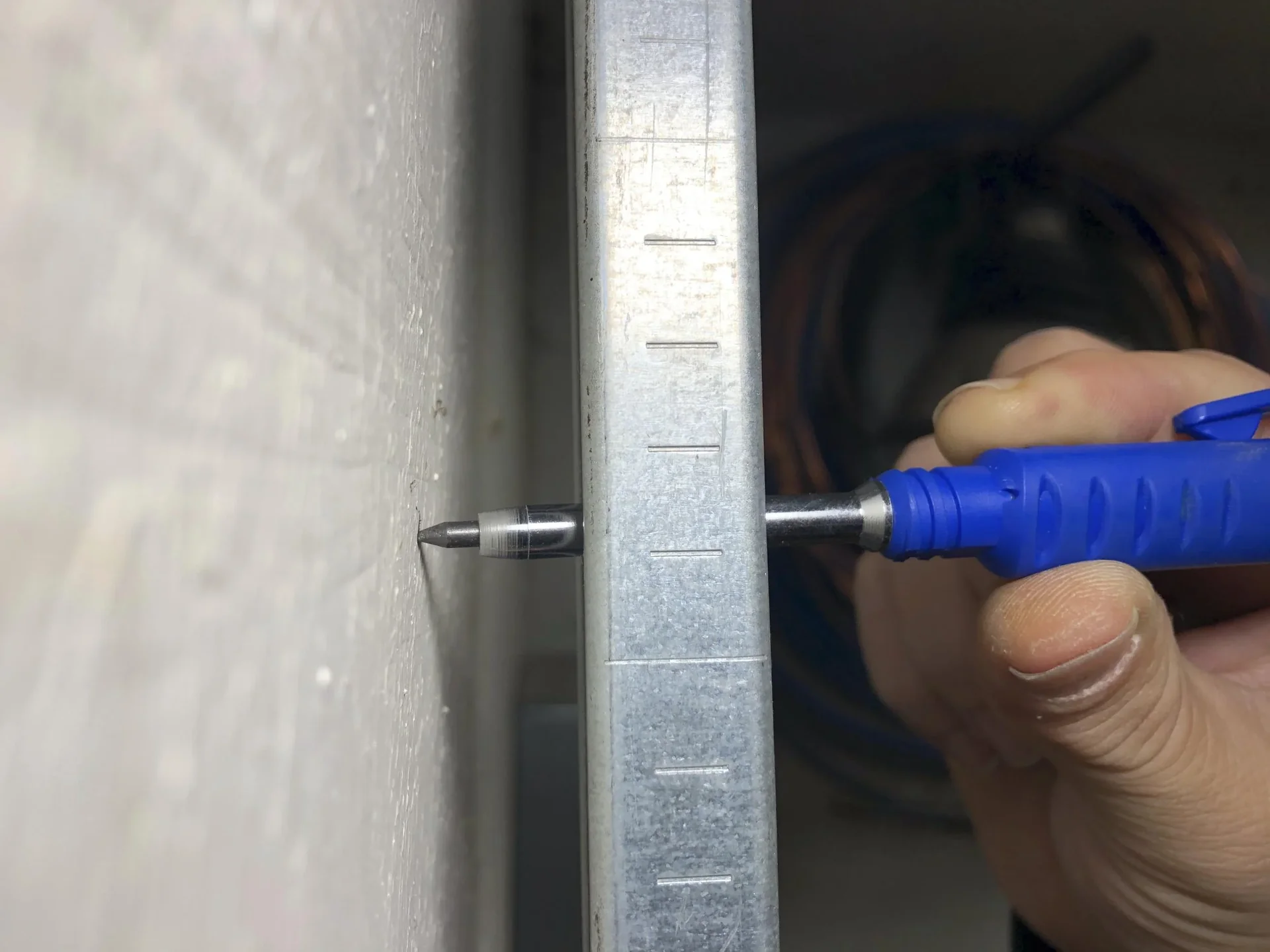 Druckbleistift + Tiefloch-Marker Graphit, inklusive 6 Minen - 0