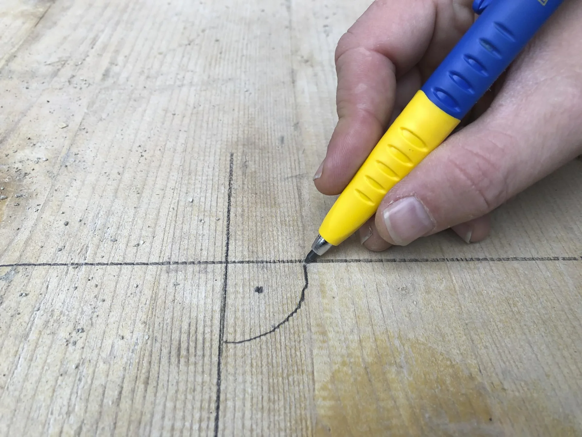 Druckbleistift + Tiefloch-Marker Graphit, inklusive 6 Minen - 3