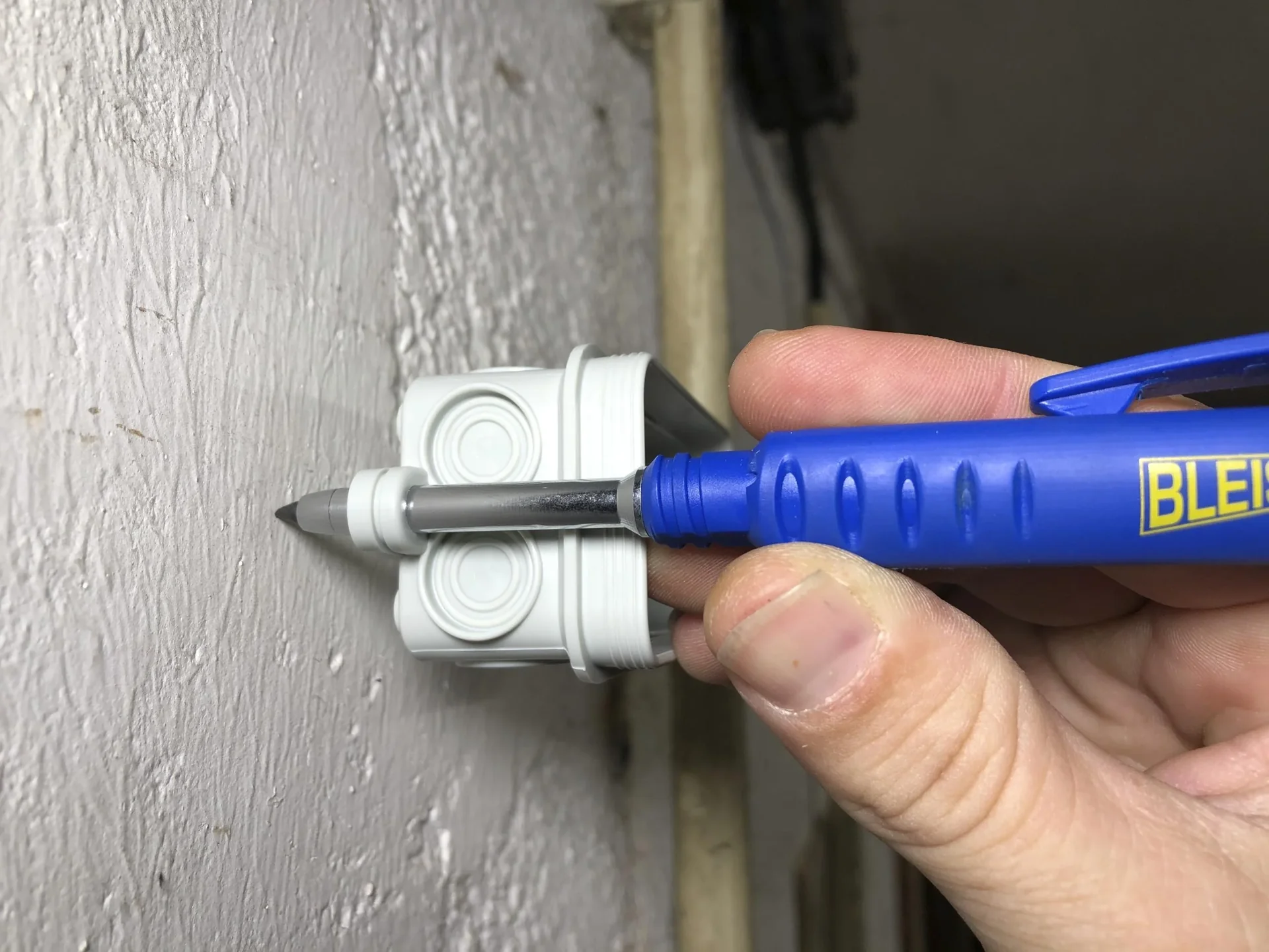 Druckbleistift + Tiefloch-Marker Graphit, inklusive 6 Minen - 4