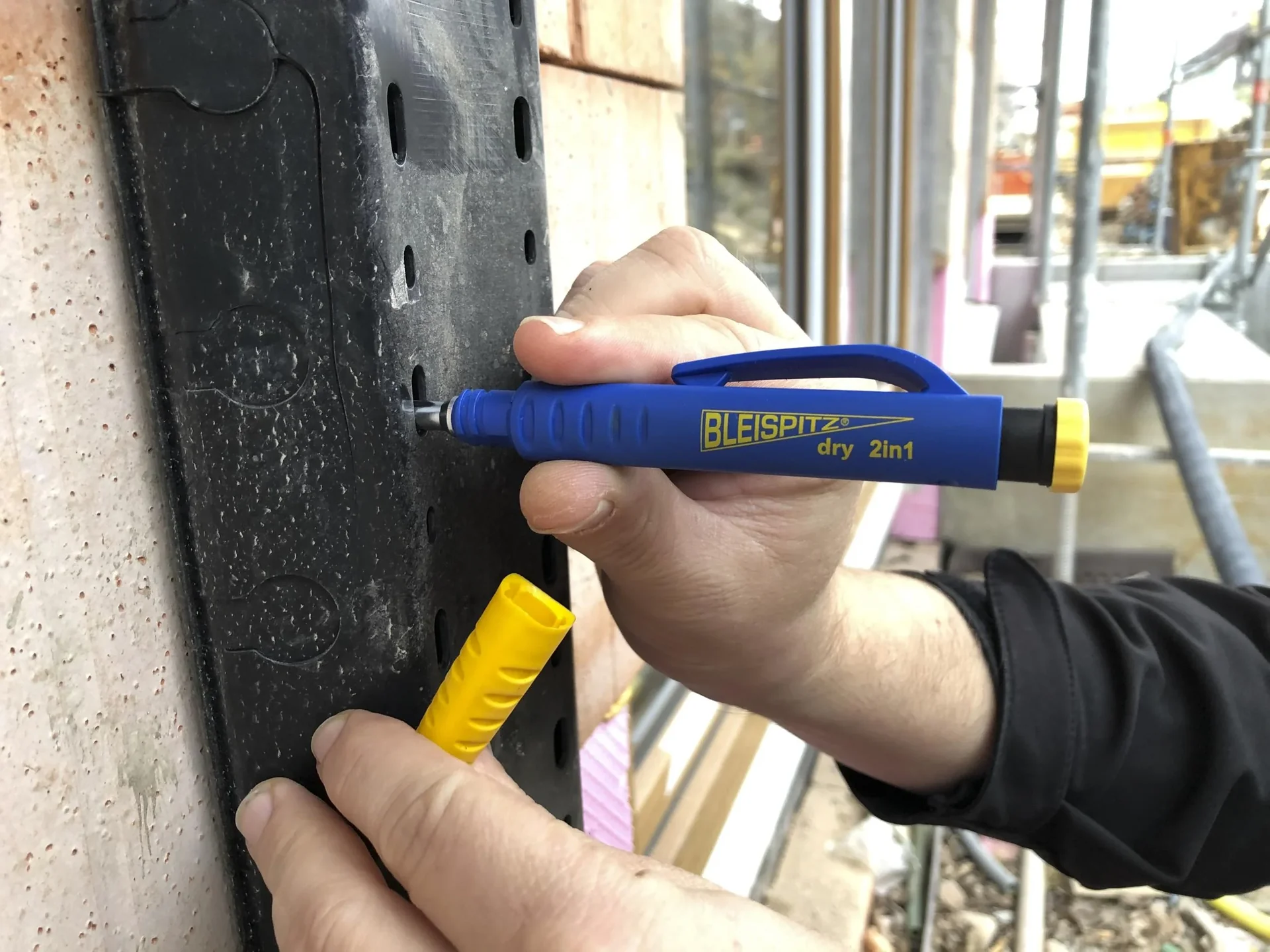 Druckbleistift + Tiefloch-Marker Graphit, inklusive 6 Minen - 8