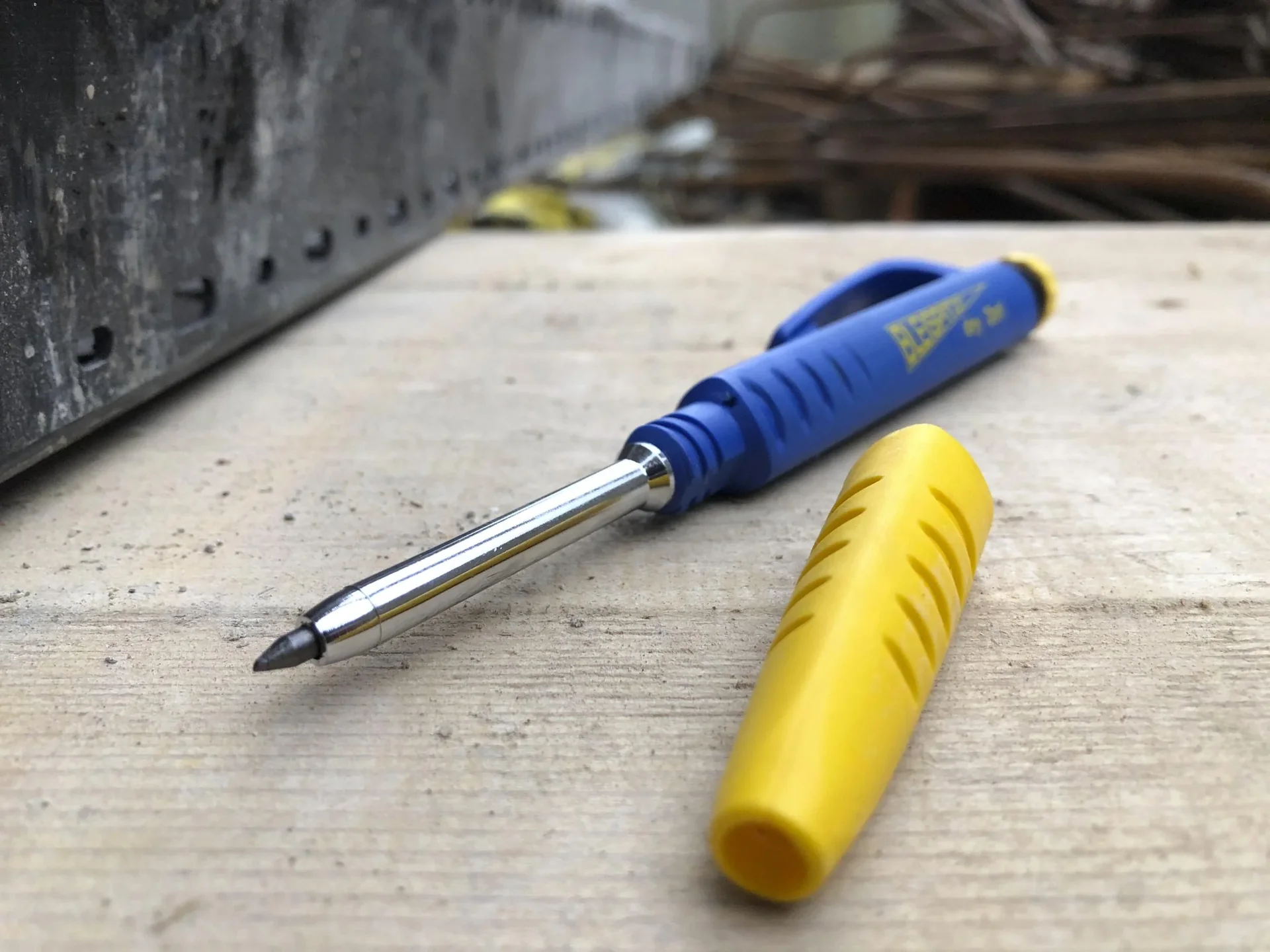 Druckbleistift + Tiefloch-Marker Graphit, inklusive 6 Minen - 9