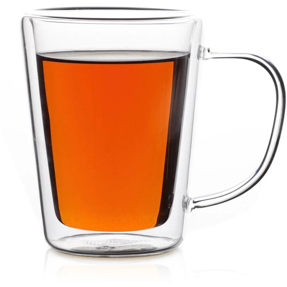 Teegläser Set 4 Stück - je 250ml - Doppelglas - 8