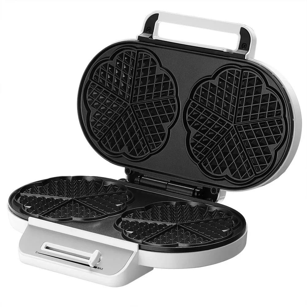 Waffeleisen - 1200 W - Herzform - 4