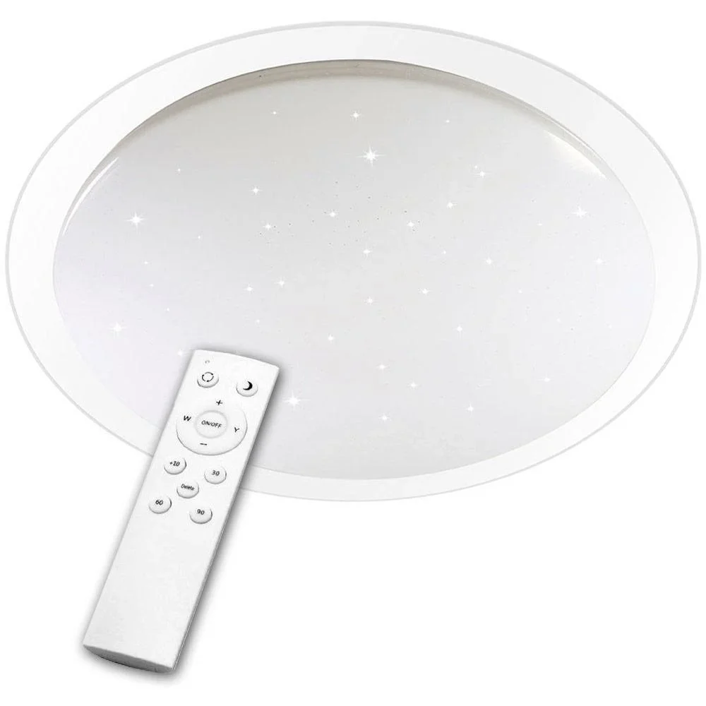 VT-8480 LED-Deckenleuchte mit Sternabdeckung und Fernbedienung - 72W - Farbtemperatur einstellbar - F830 - 0