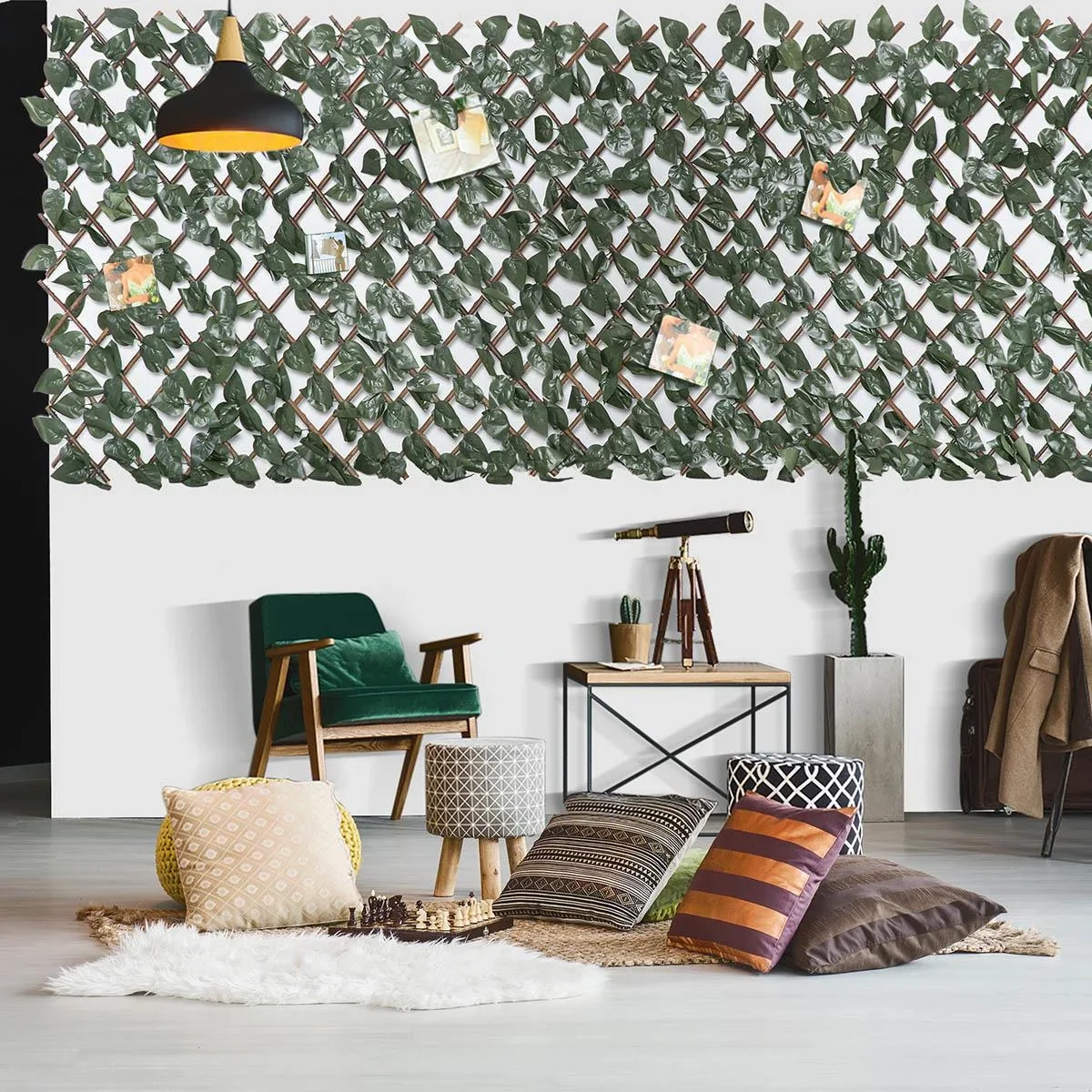 Sichtschutz für Kunstpflanzen - UV-Schutz - 200 x 100 cm - 8 Stück - 4