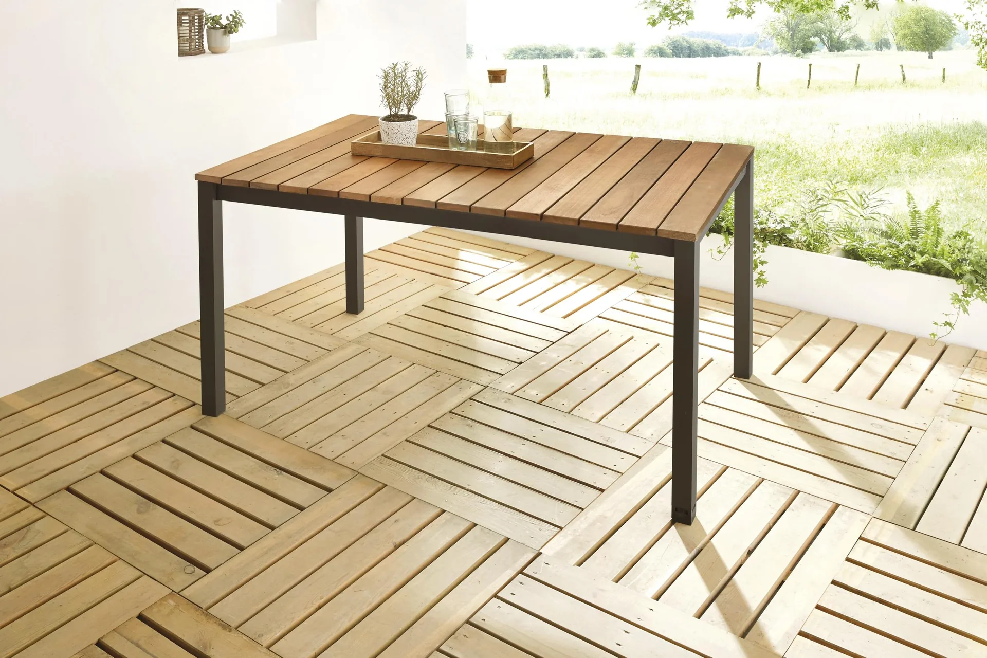 Garten-Holztisch "Mackay"     - 1