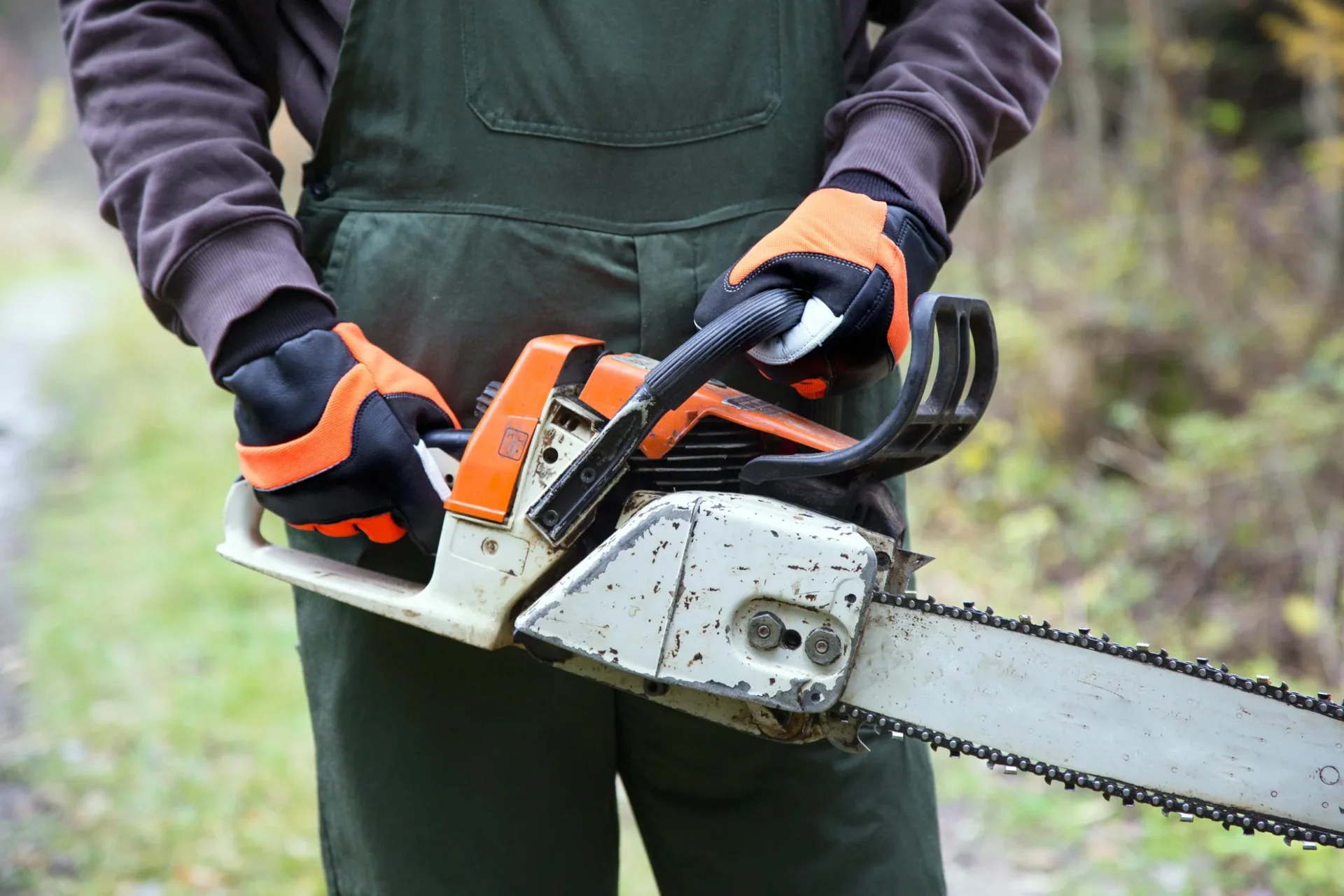 Motorsägenhandschuh Forester Gr. 11/XXL - 4