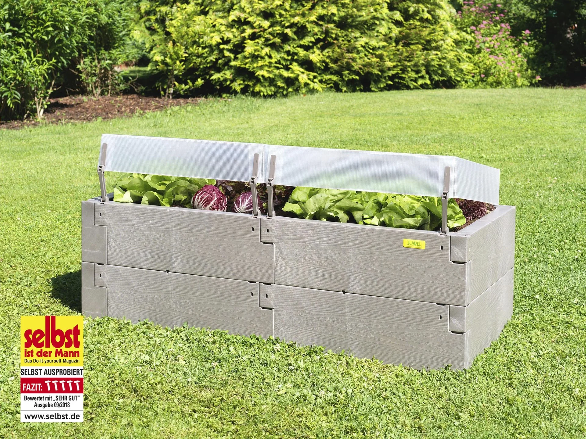 Hochbeet "TIMBER" Komplett-Set, Holzoptik Nordic Wood - 1