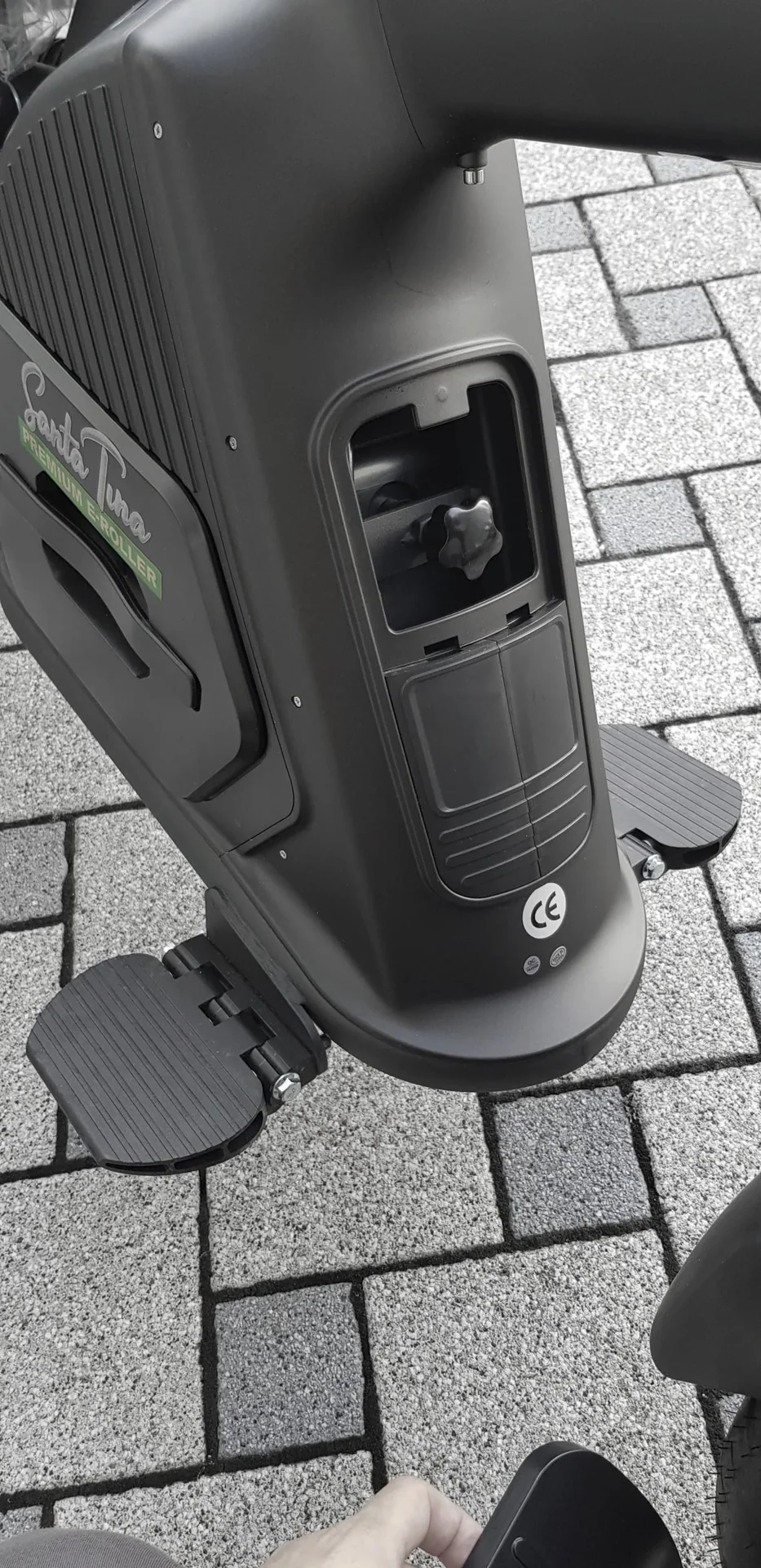 Elektro-Roller La Spezia Plus, 45 km/h, 2000 Watt, 60V/30 Ah Lithium-Ionen Akku, schwarz - 5