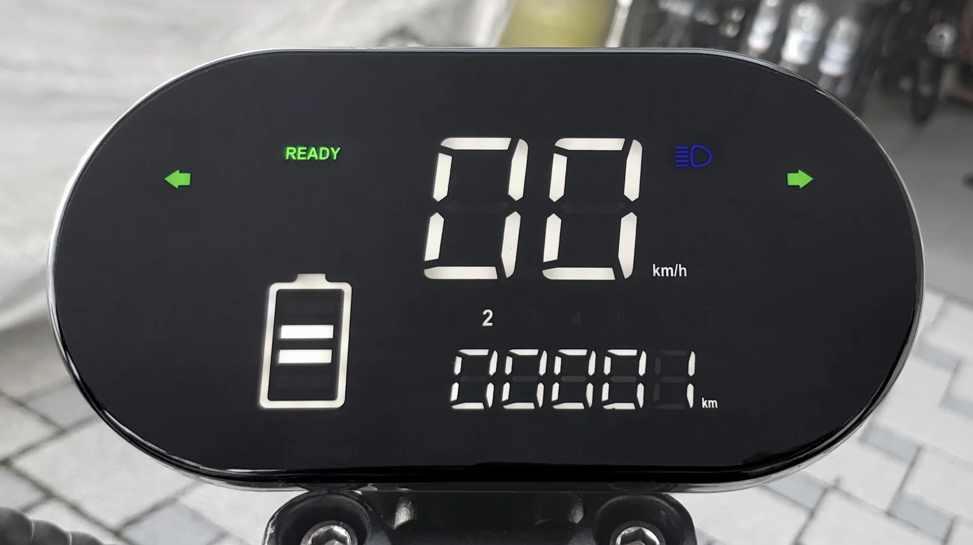 Elektro-Roller La Spezia Plus, 45 km/h, 2000 Watt, 60V/30 Ah Lithium-Ionen Akku, schwarz - 9