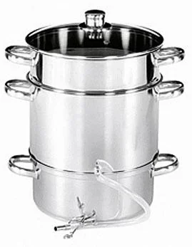 Dampfentsafter Edelstahl 9 Liter - 0