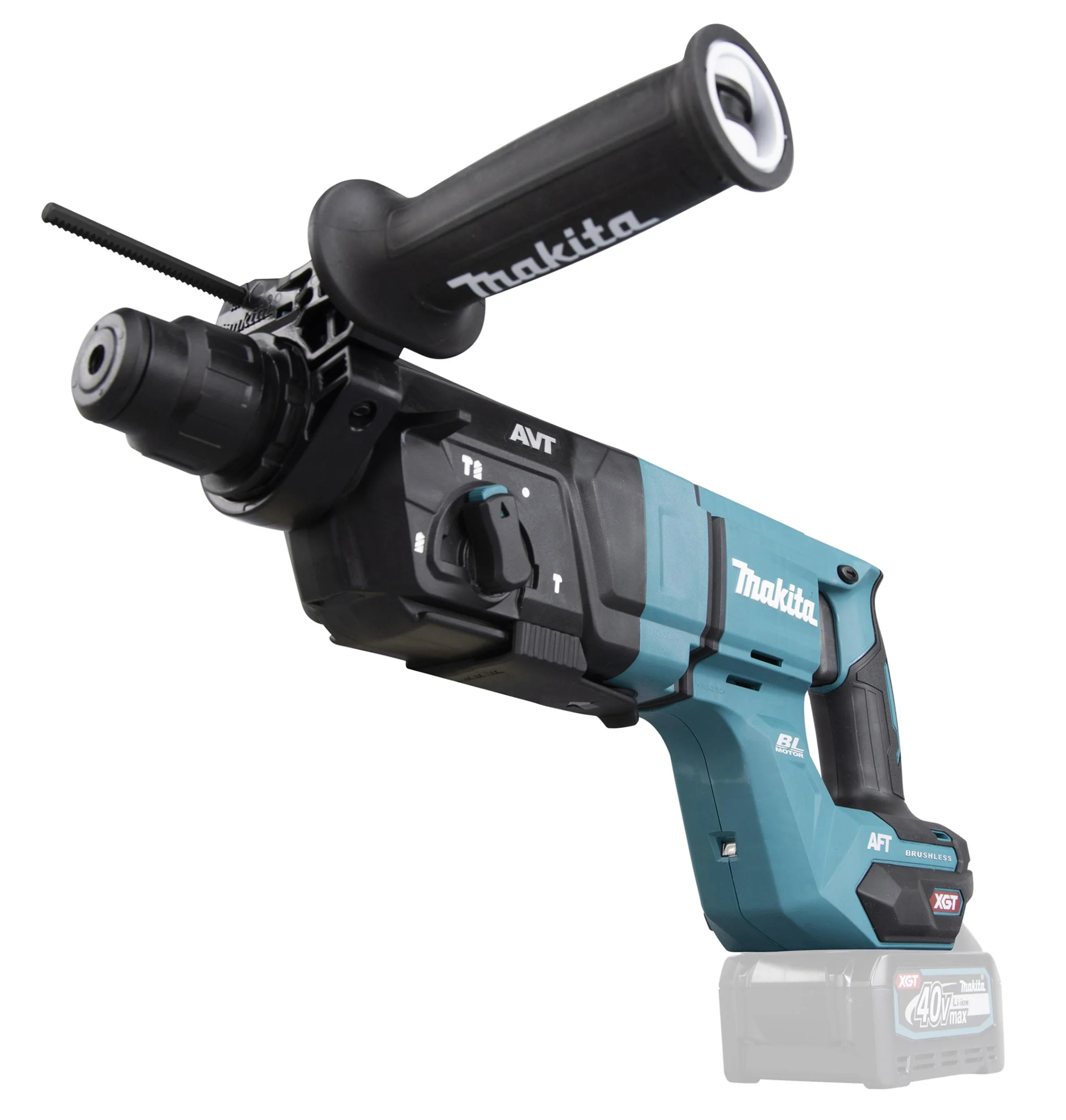 Akku-Kombihammer SDS-PLUS 40V max. (ohne Akkus, ohne Ladegerät) HR007GZ - 4