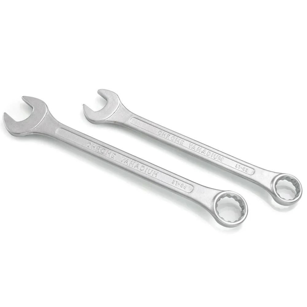 Kompletter 25-teiliger Schraubenschlüssel- / Ringschlüsselsatz - Chrom-Vanadium - 6-32mm - 6