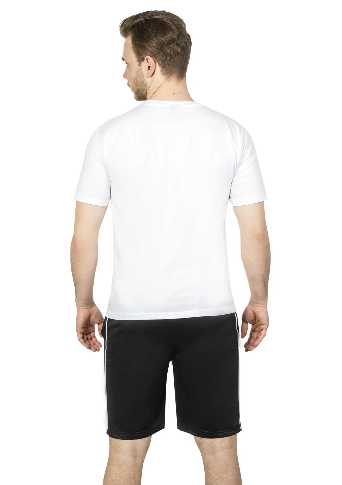 Freizeitshort mit 2 Seitentaschen, Farbe schwarz, Gr.M - 3