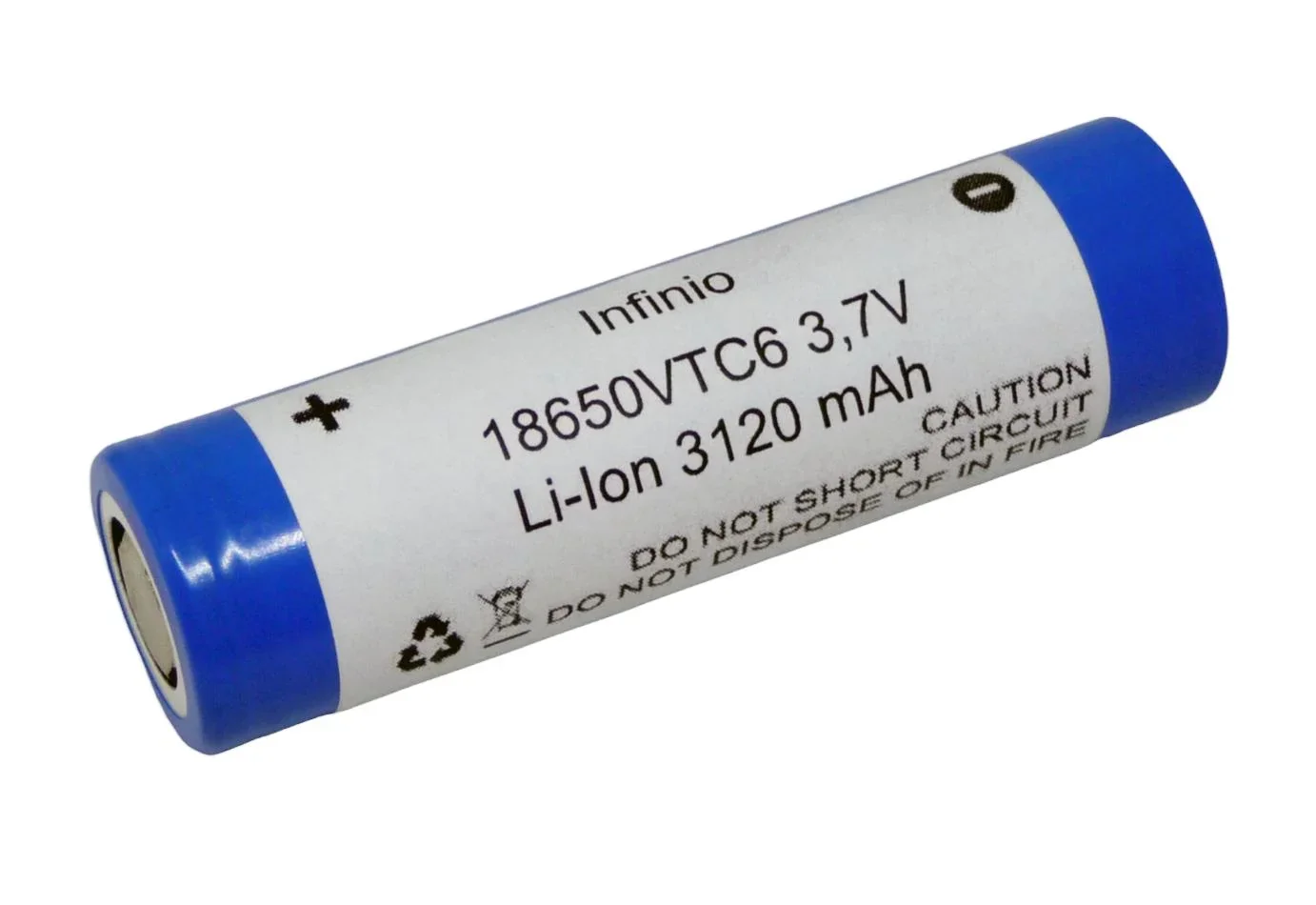 Lithium-Ionen Akku mit 3120 mAh und 3,7 Volt - 2er Box - 3