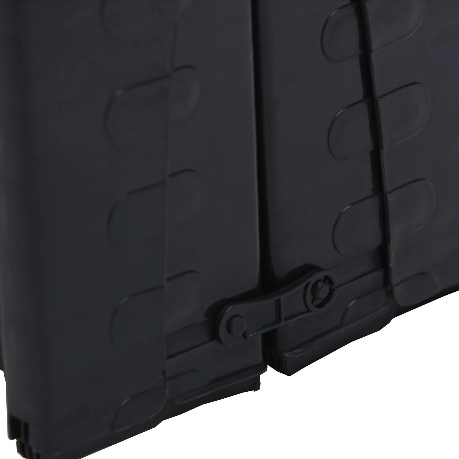 Hunderampe Hundetreppe Klappbar 152x43cm Schwarz Kunststoff - 6