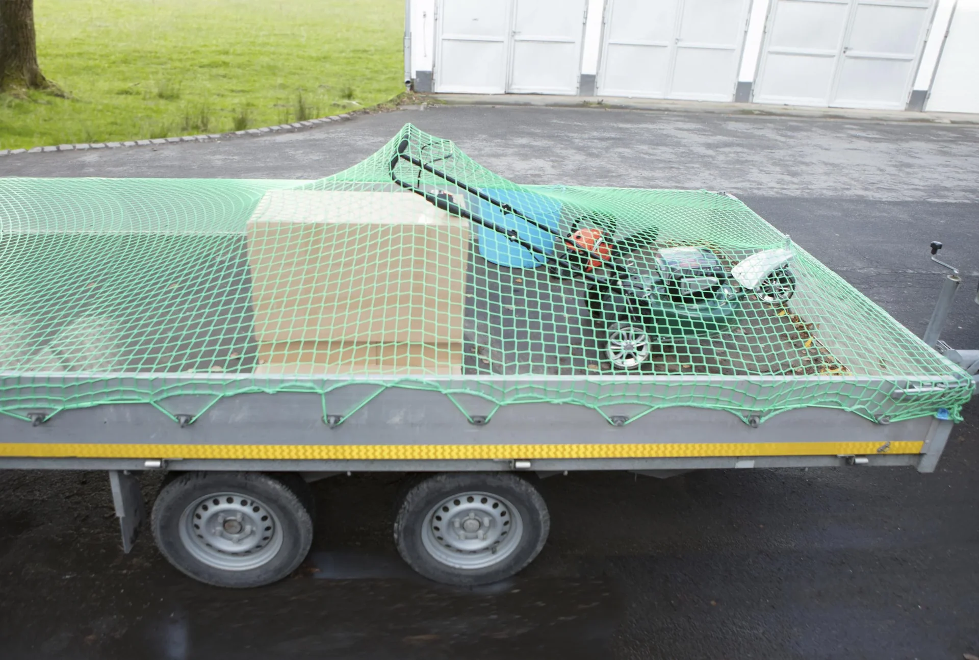 Containernetz mit Gummiseil, 3,5 x 5 m - 1