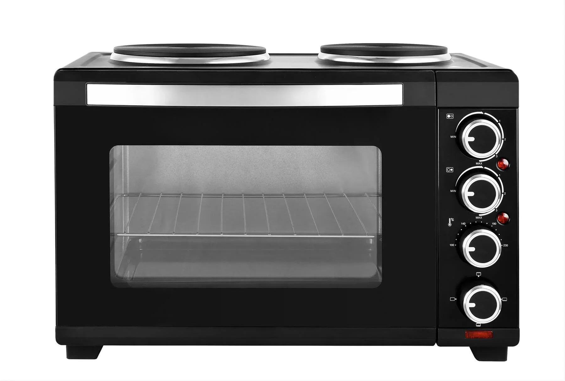 Kleinküche "TKG MK 1008 BK", 30 Liter, Schwarz, 3200 Watt - 3