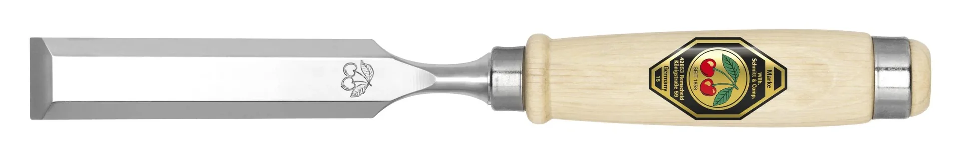 Stechbeitelsatz 4-teilig mit Weißbuchheft - 1