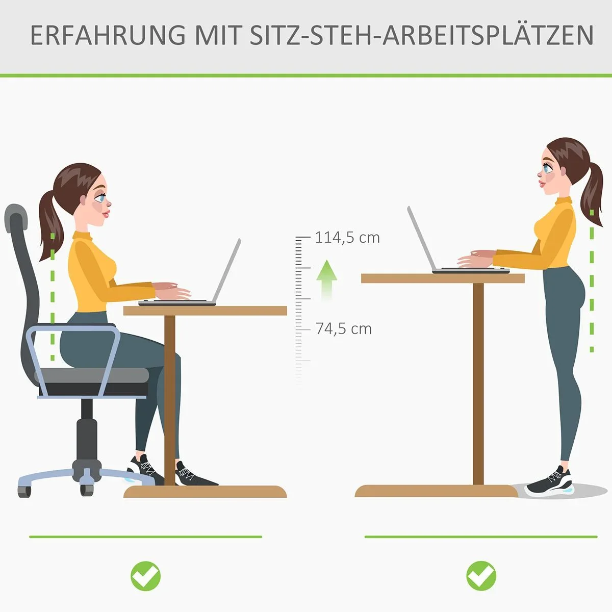 elektrischer Schreibtisch Tischges - 0