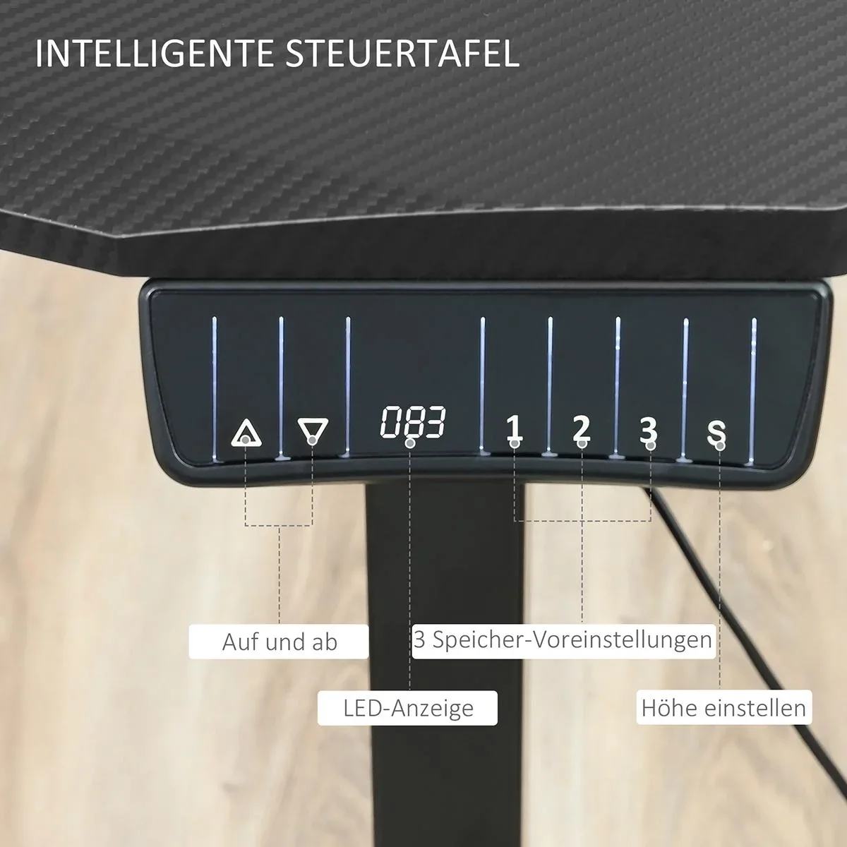 elektrischer Schreibtisch Tischges - 2