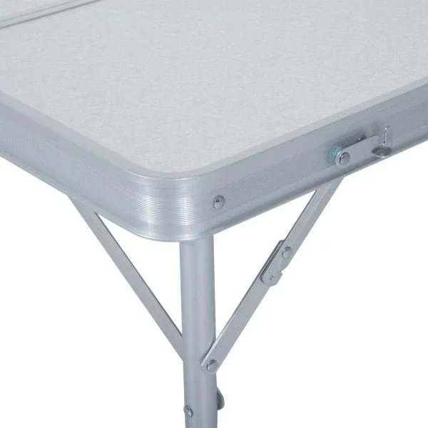 3tlg Campingtisch Klapptisch Picknicktisch inkl, 2 Bänke - 2