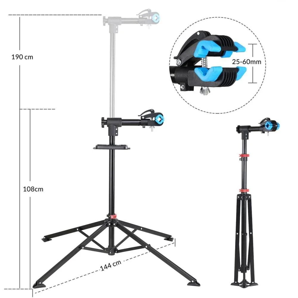 Fahrradständer höhenverstellbar - 108 bis 190cm - bis zu 30kg - 0