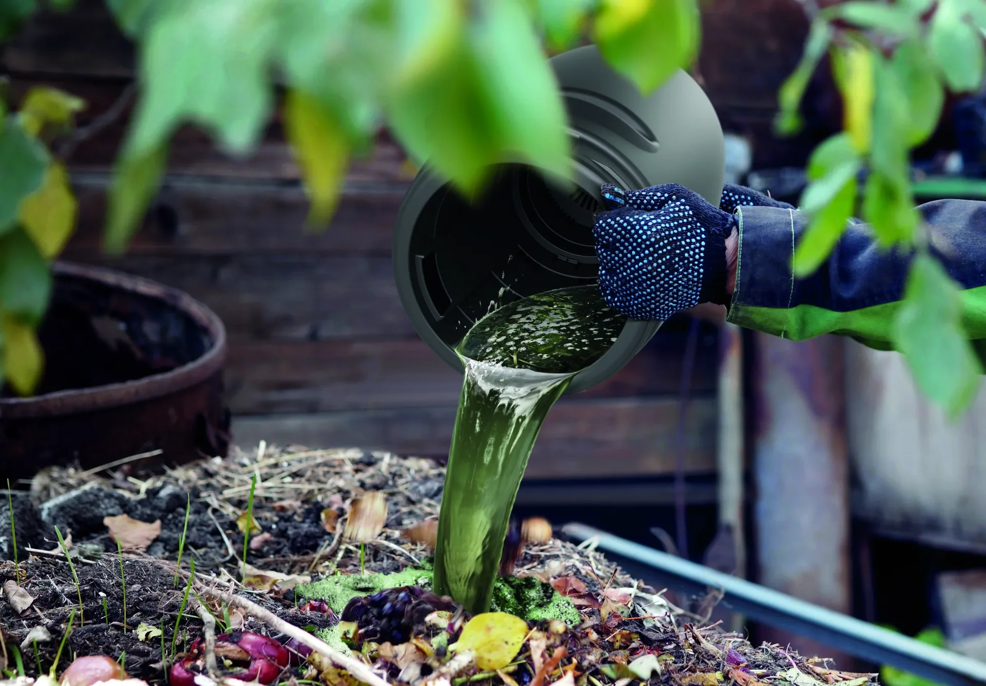 Flüssigkomposter zur Herstellung von Naturdünger, 25 Liter - 3