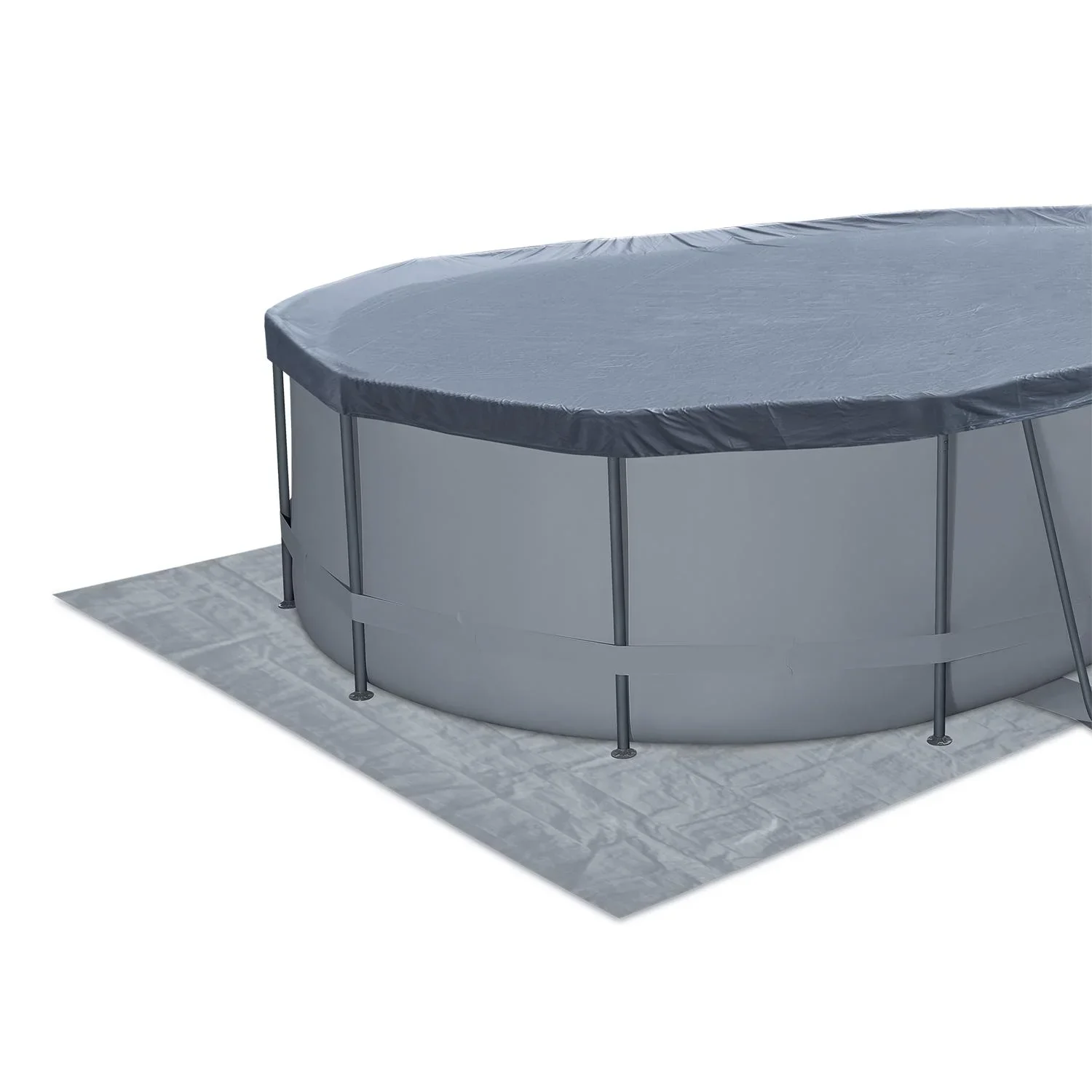 Active Frame Pool 610 x 366 x 122 cm anthrazit - 4
