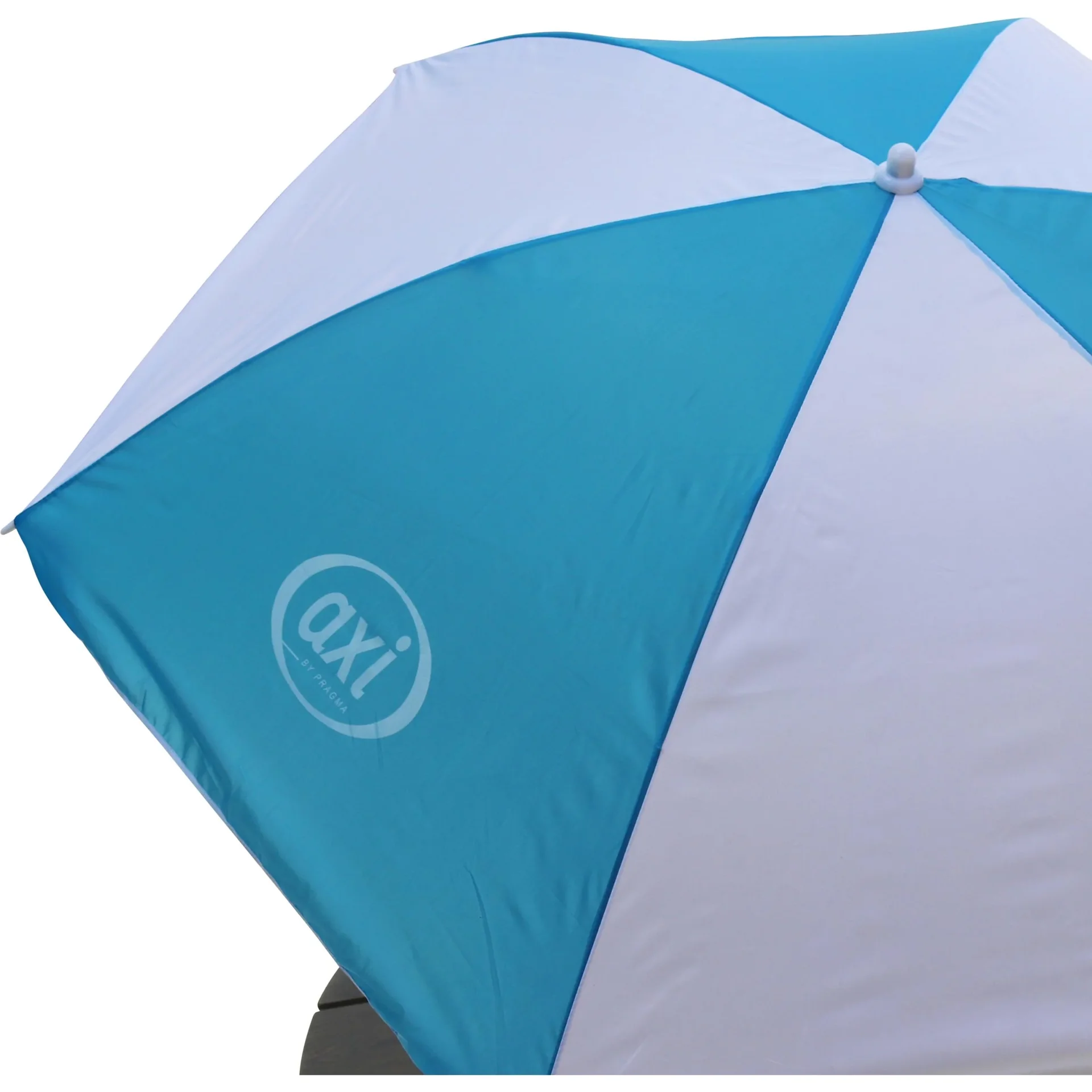 Regenschirm Ø125 cm - Blau/weiß - 0