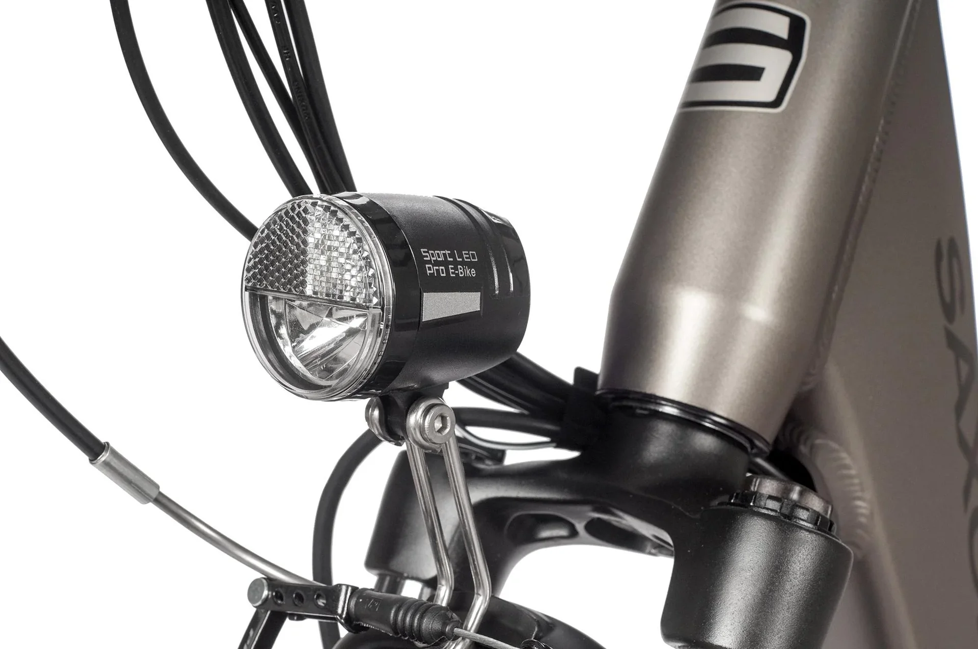Unisex City E-Bike 28 Zoll, Rahmenhöhe 50 cm, 7-Gang Nabenschaltung, silber, München - 7