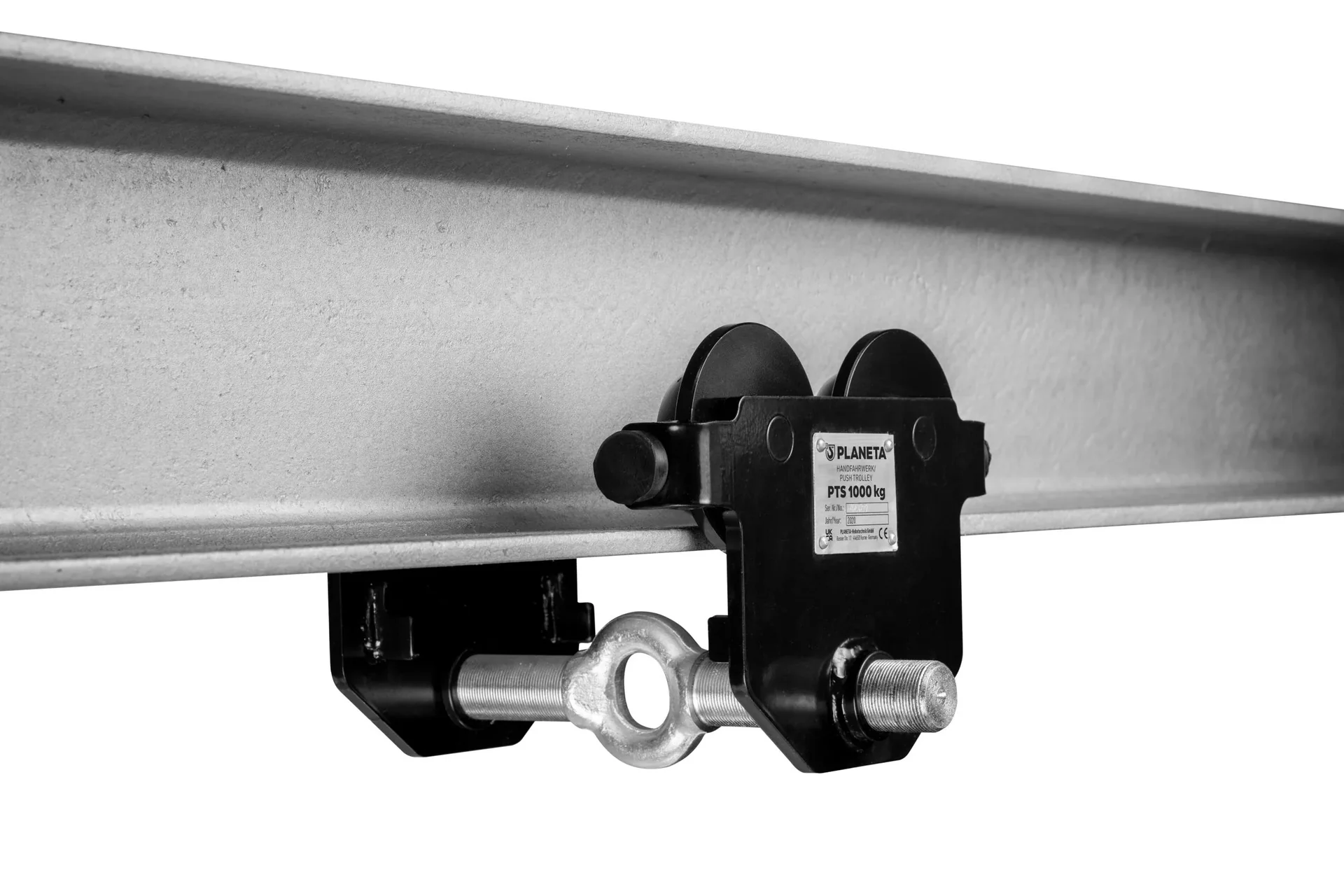 Spindellaufkatze PTS 0,5 - Tragfähigkeit 500 kg - 0