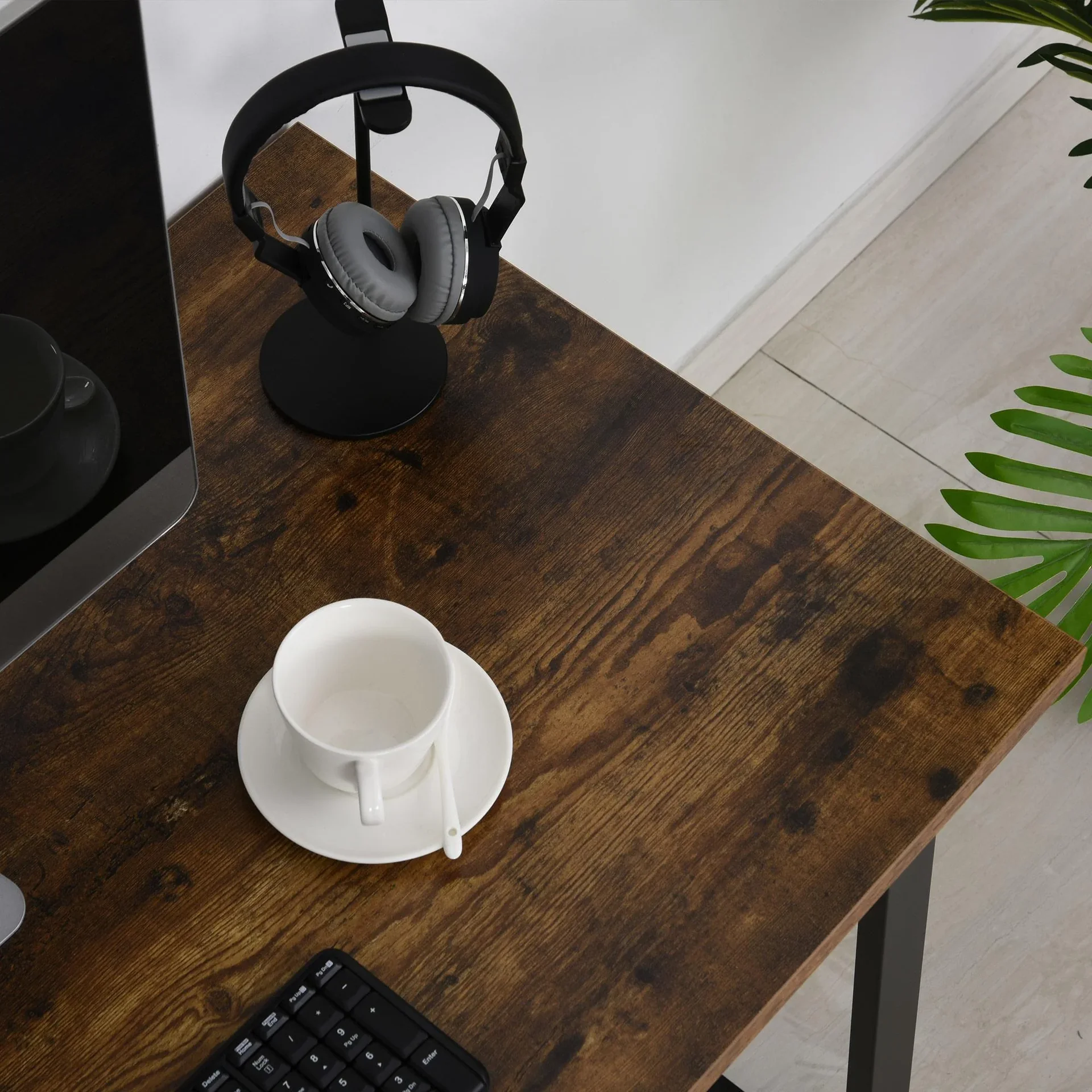 Arbeitstisch, braun - 7