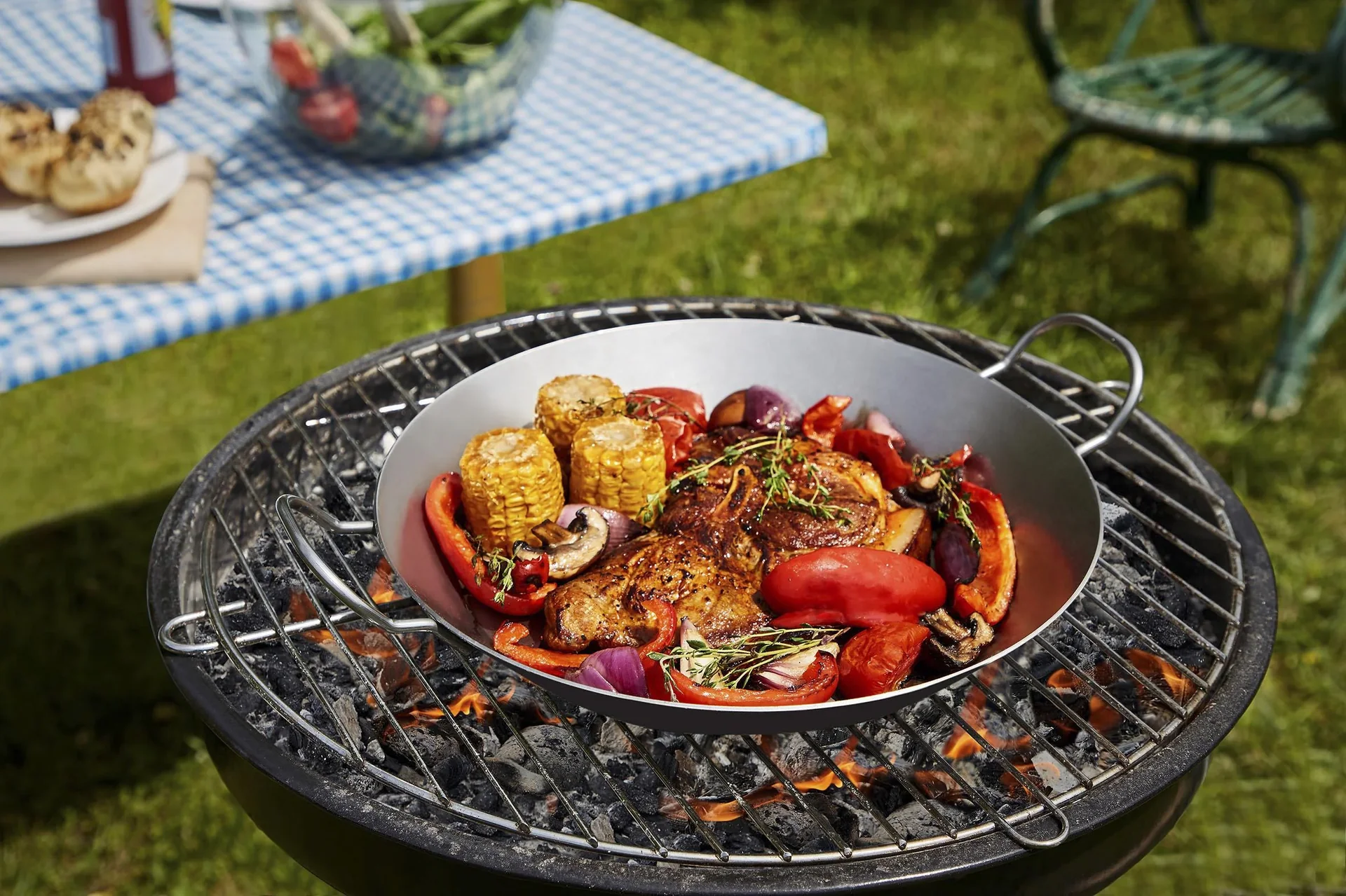 Eisenpfanne, 3er Set + GRATIS dazu Rezeptbuch - 0