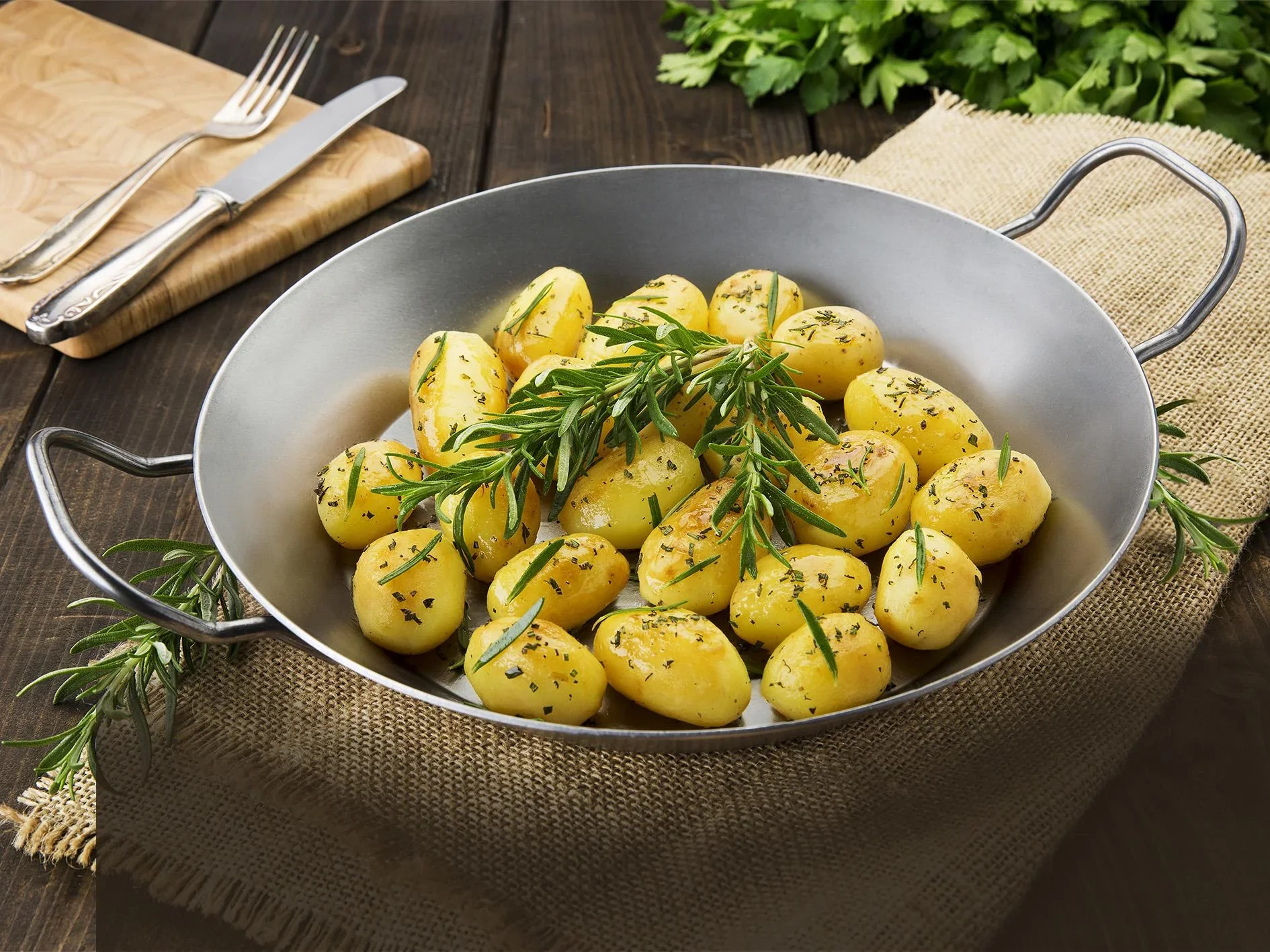 Eisenpfanne, 3er Set + GRATIS dazu Rezeptbuch - 5