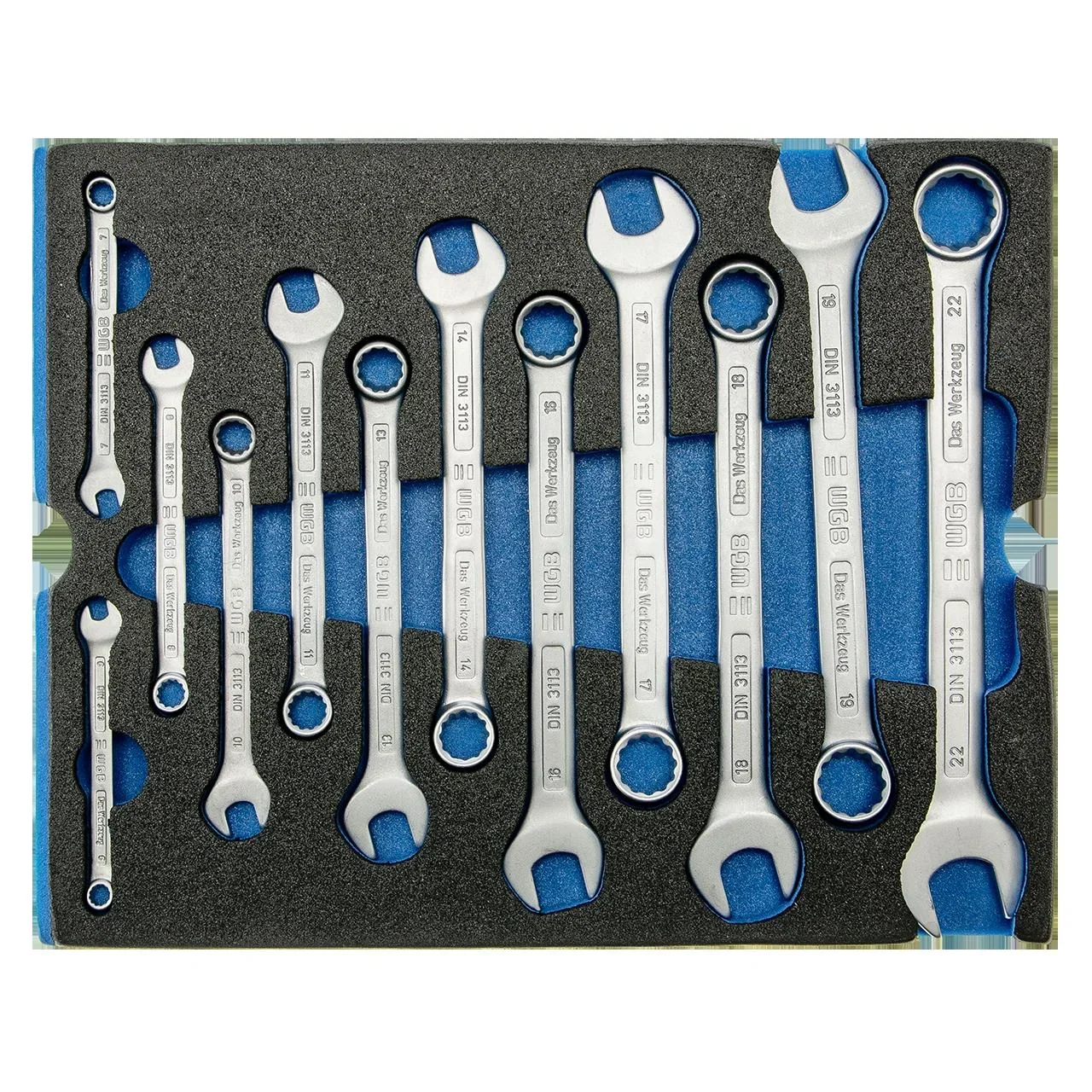 Werkstattwagen - 5 Schubladen, bestückt mit 6 Modulen, 103-teilig - 3