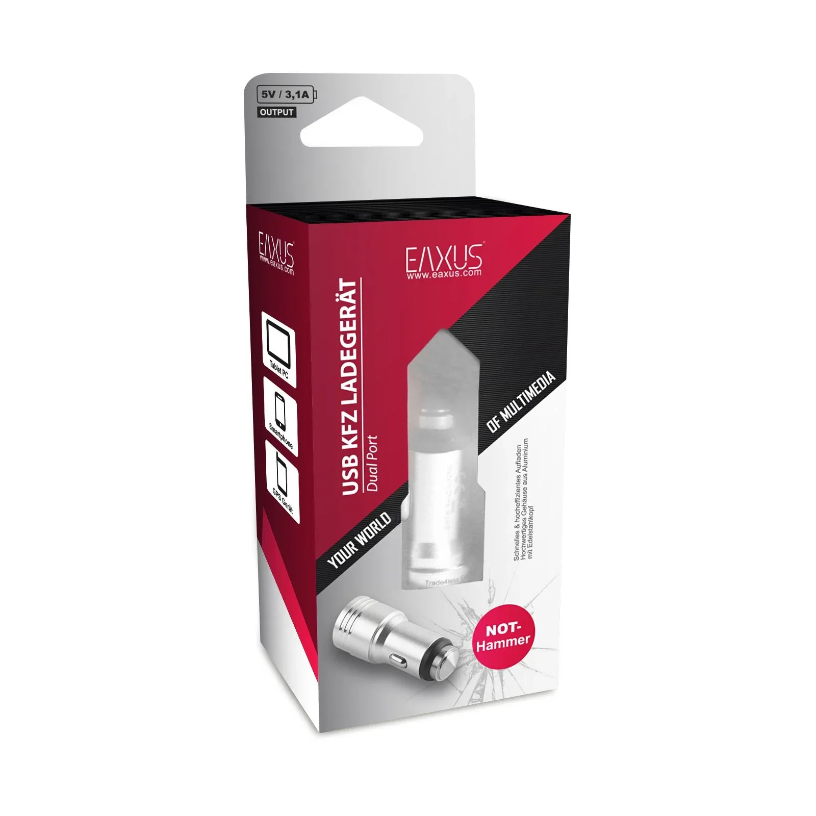 Dual Port USB KFZ Ladegerät - 1