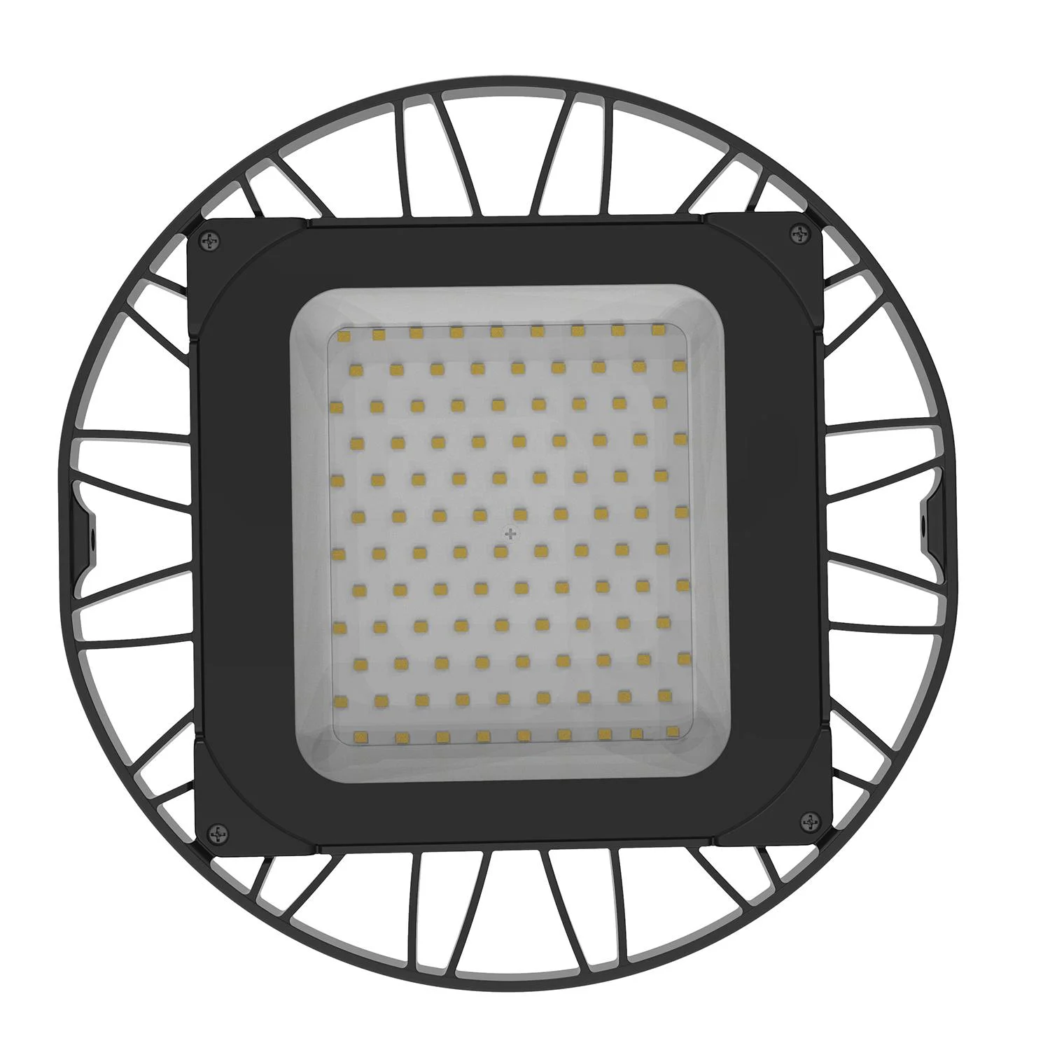 LED-HighBay in UFO-Form bietet 200 W, 20100 lm, 5000 K (neutralweiß) und IP65 Schutz. - 1